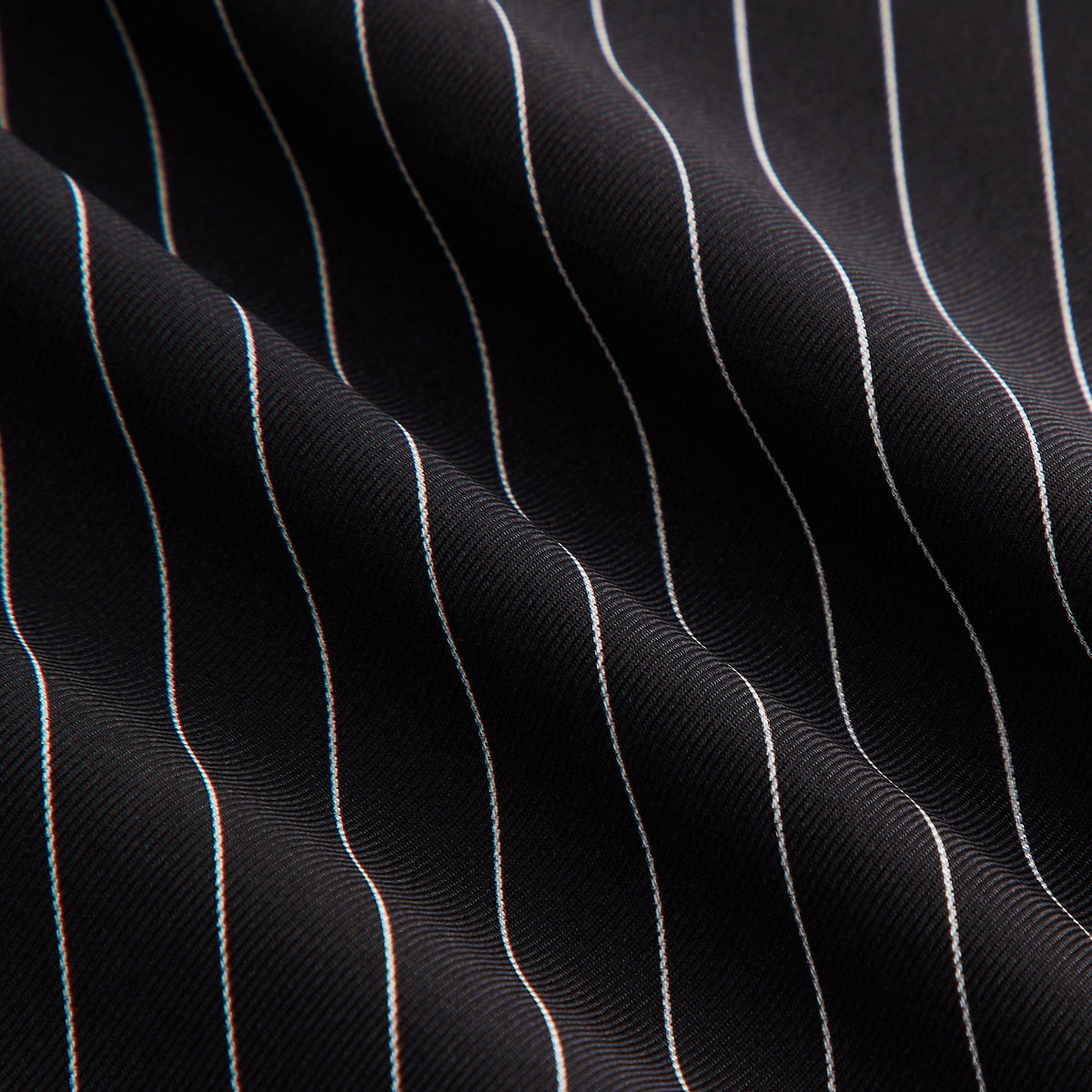 Kith Printed Silk Scarf - Black
