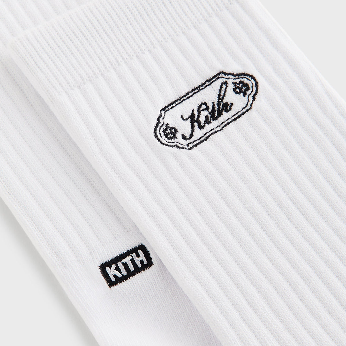 Kith 3-Pack Script Plaque Crew Socks - Multi