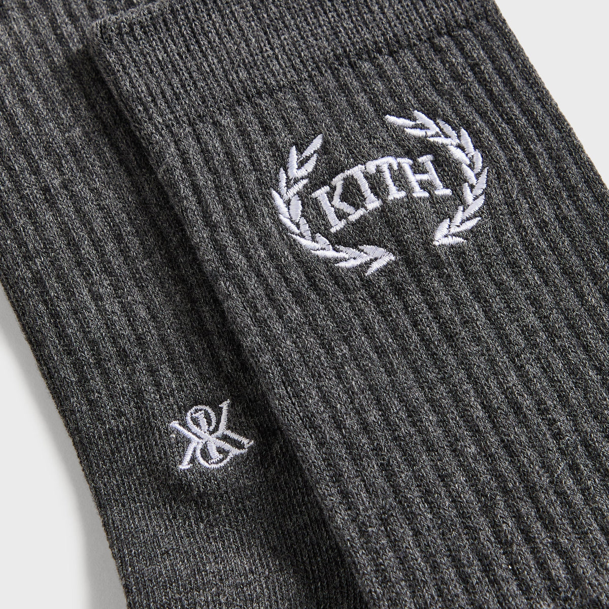 Kith Arch Laurel 3-Pack Cotton Crew Socks - Multi - PH