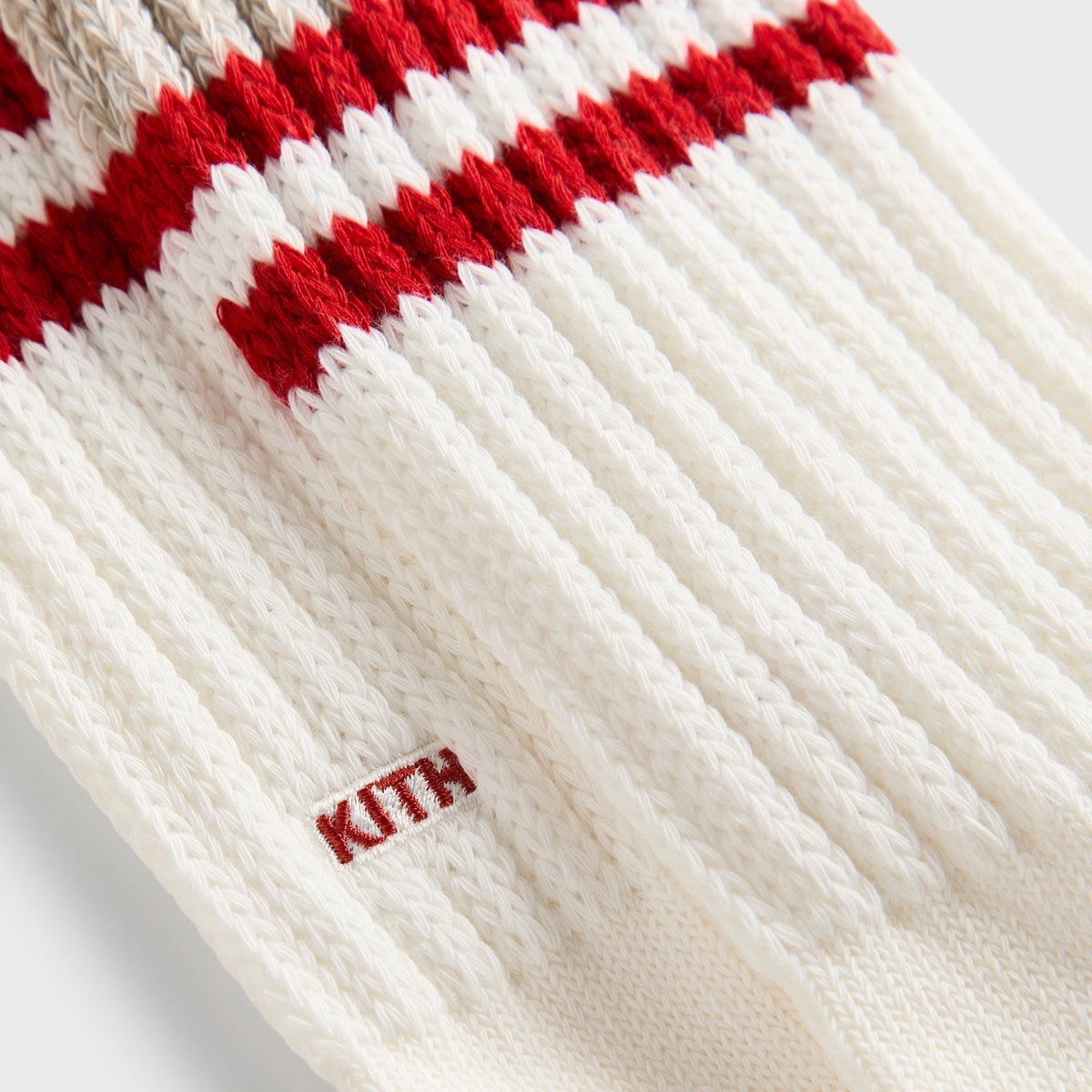 Kith Chunky Cotton Crew Socks - Grenadine - PH