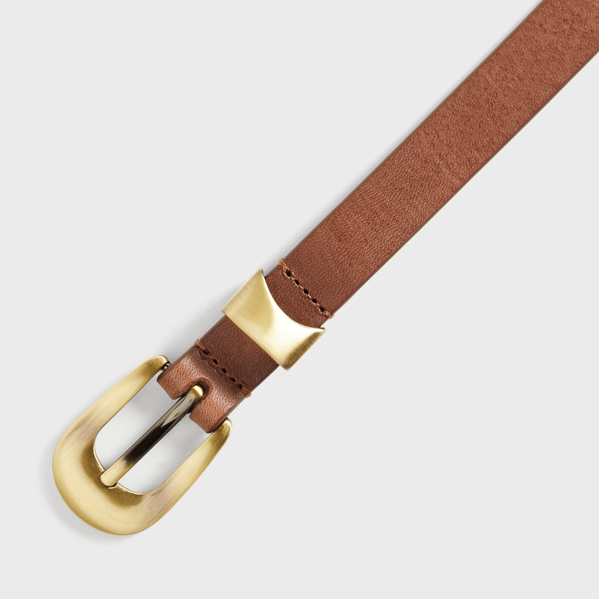 Kith Western Smooth Leather Belt  - Zoom