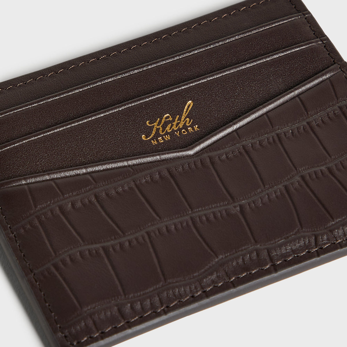 Kith Croc Debossed Cardholder - Studio - PH