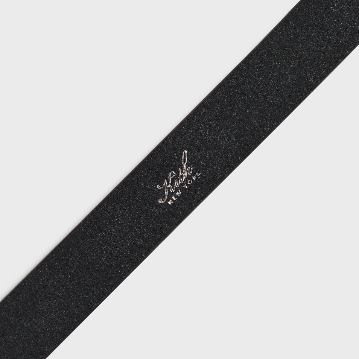 Kith Two-Tone Smooth Leather & Suede Belt - Black