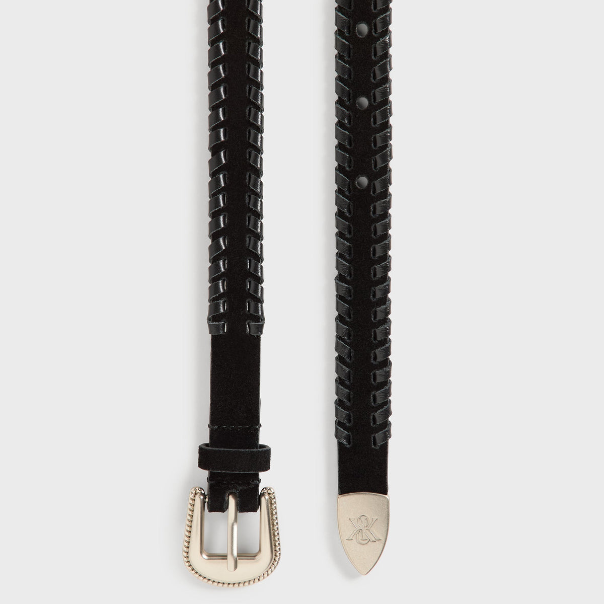 Kith Braided Edge Belt - Black - PH