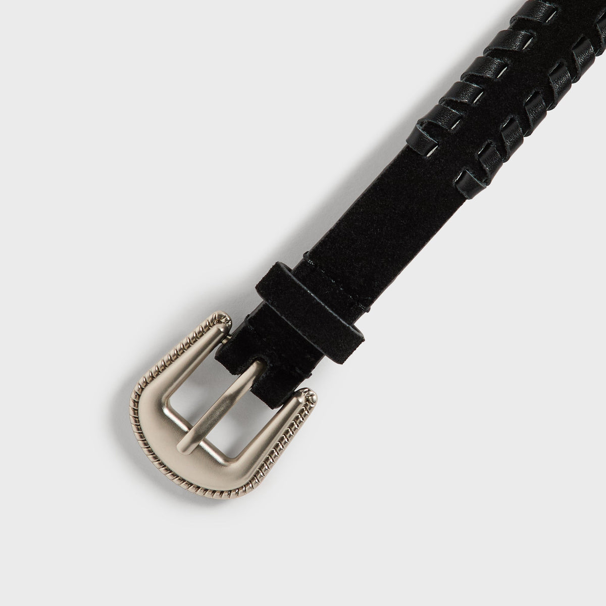 Kith Braided Edge Belt - Black - PH