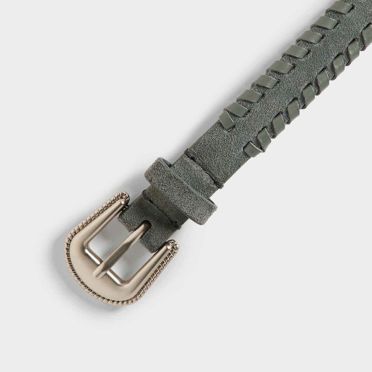 Kith Braided Edge Belt - Skyscraper - PH