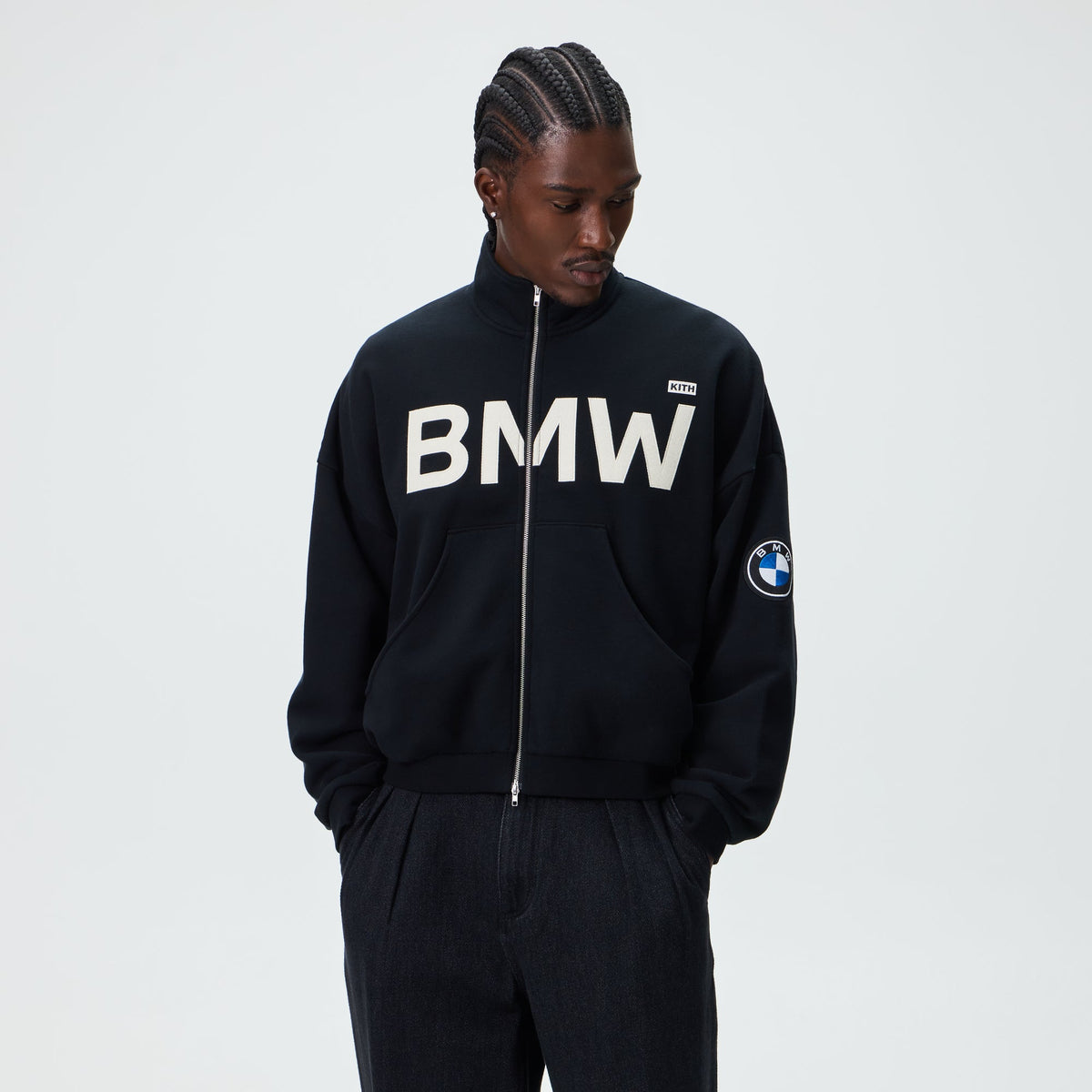 Kith for BMW Braxton Track Zip - Black