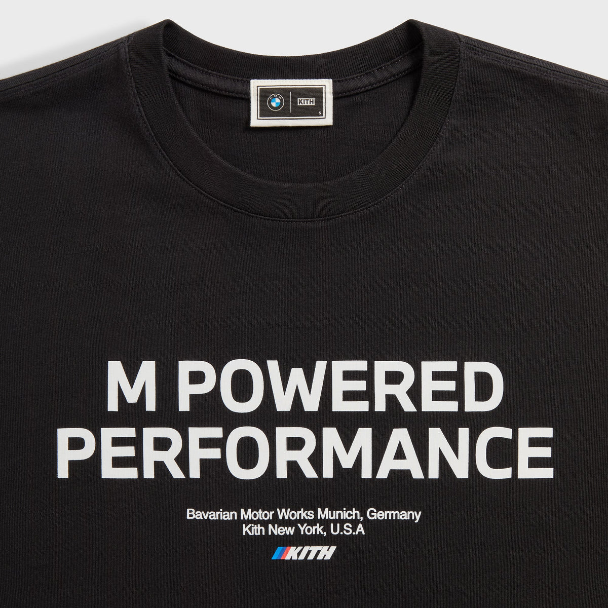 Kith for BMW M Quote Long Sleeve Tee - Black