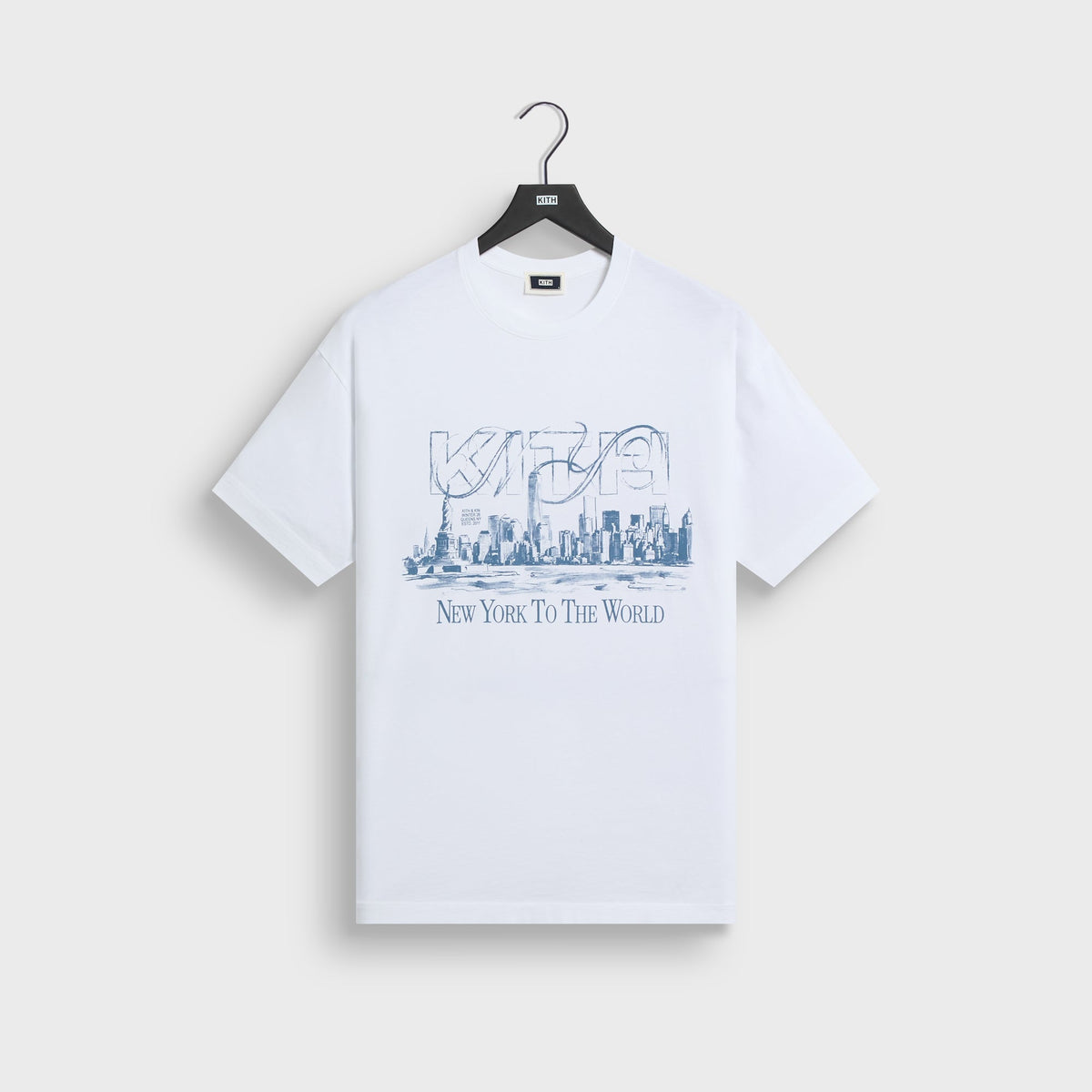 Kith Skyline Vintage Tee - White
