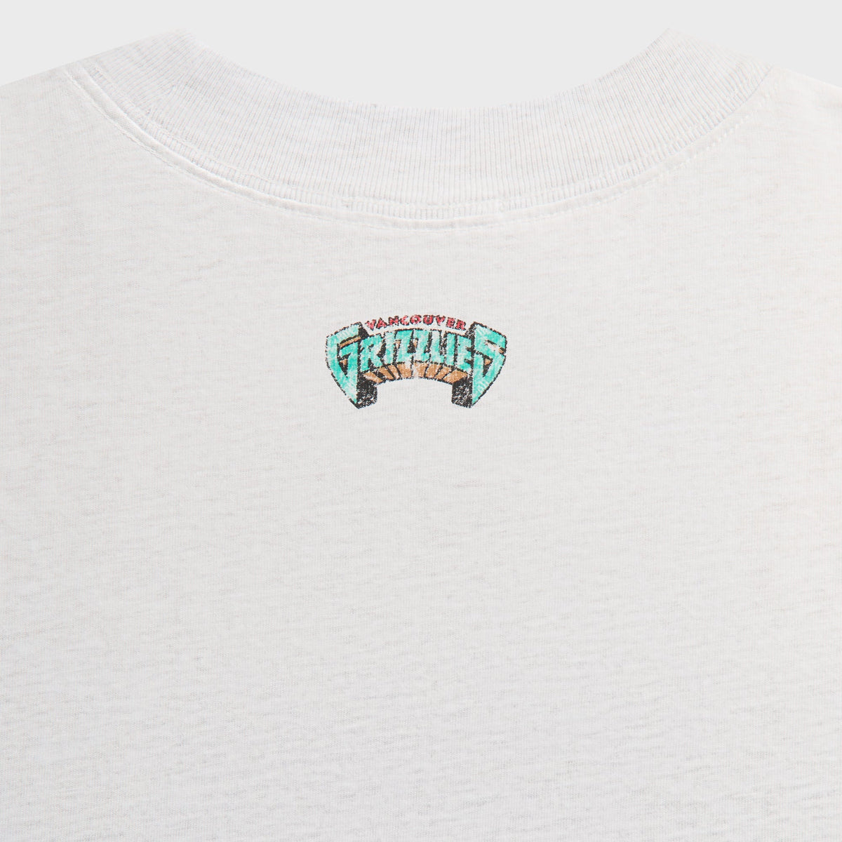 Kith for the Vancouver Grizzlies Vintage Jones II Tee - Light Heather Grey