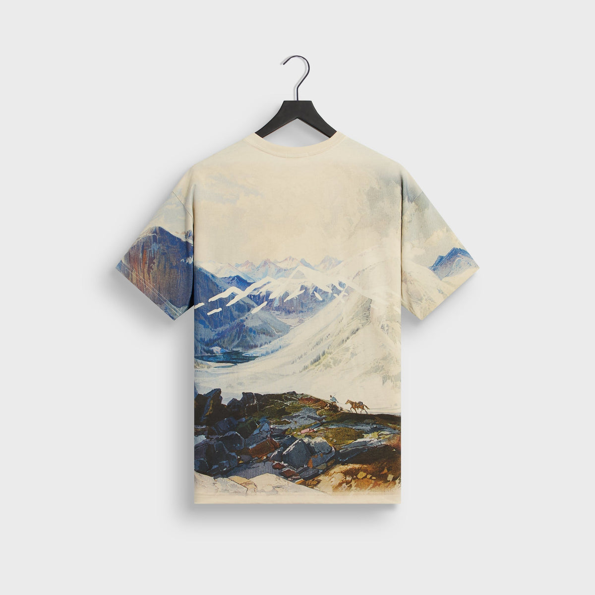 Kith Peak All-Over Printed Tee - Sandrift