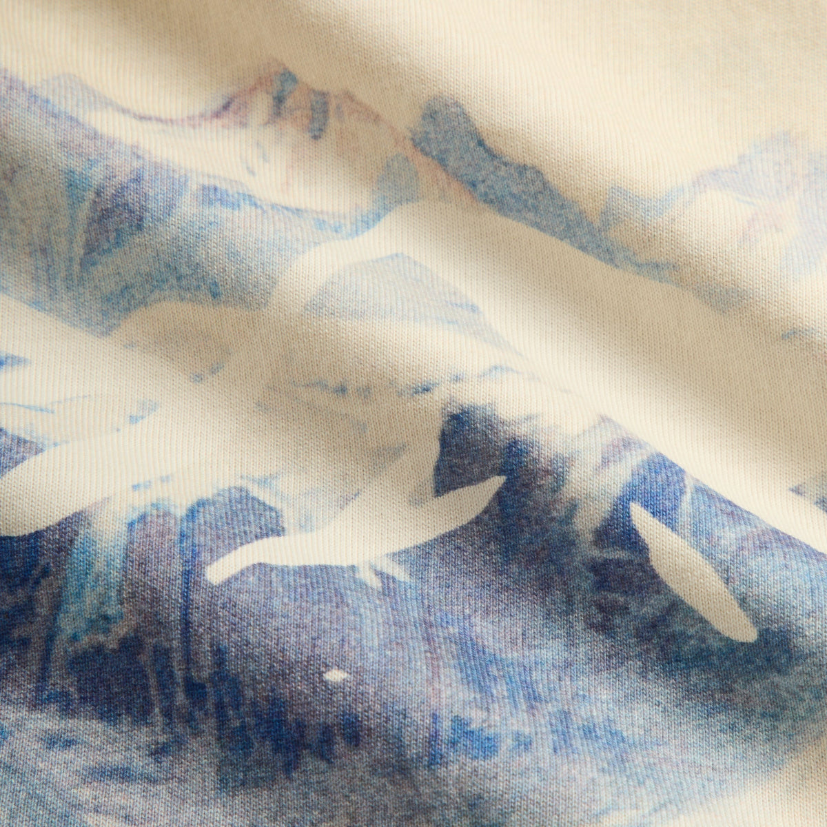 Kith Peak All-Over Printed Tee - Sandrift - PH