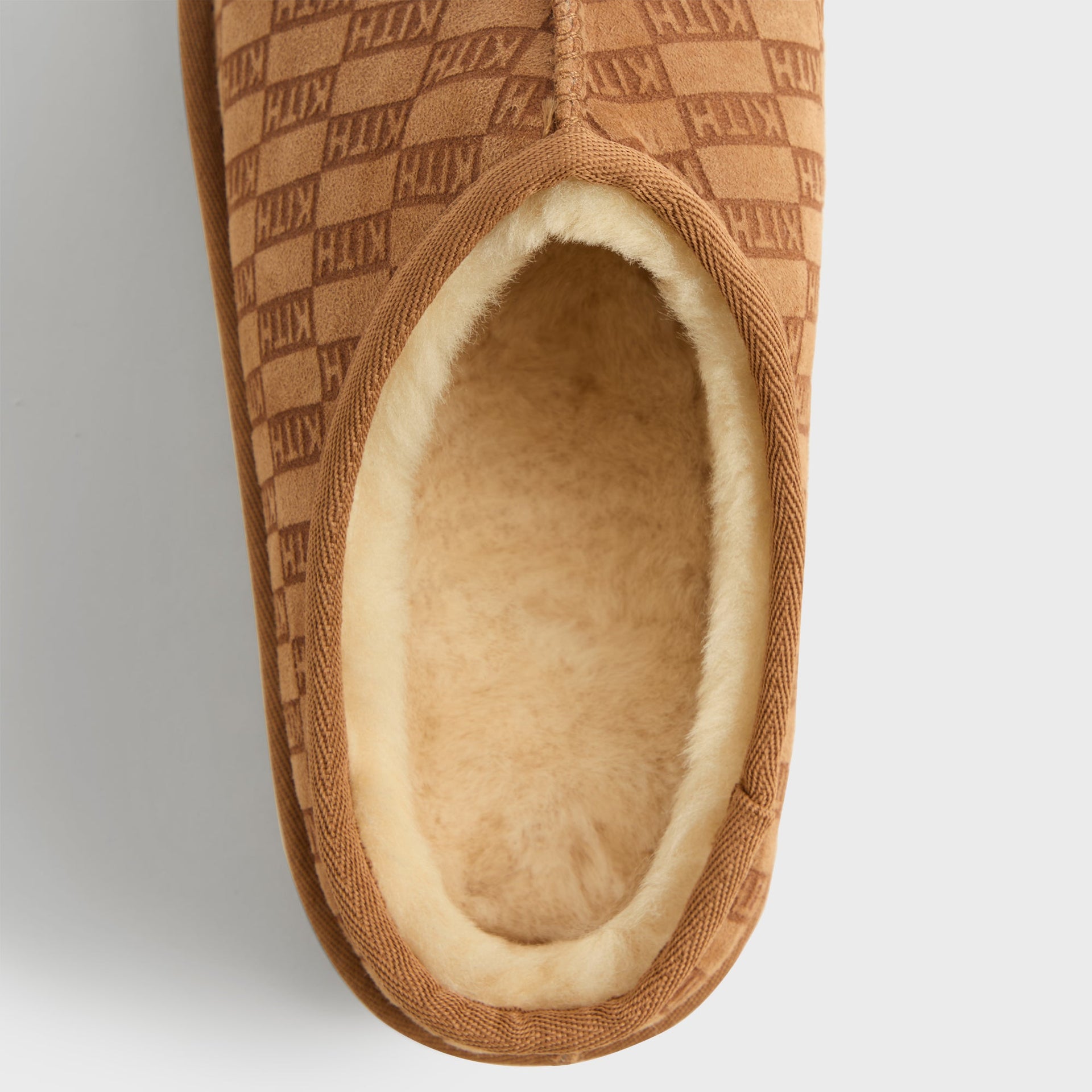 Kith Monogram Shearling Slippers - Loft