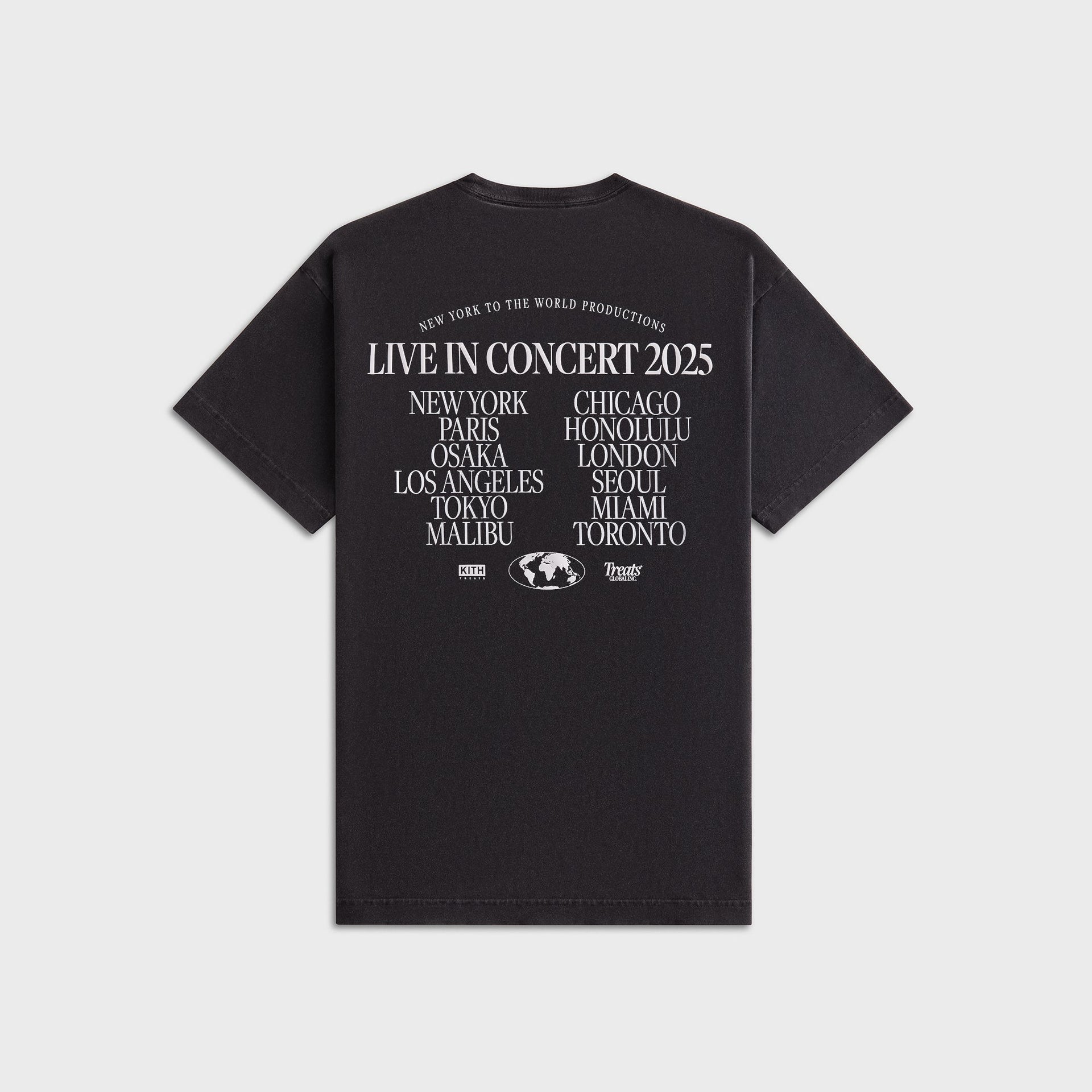 Kith Treats S.W.I.R.L. Tour Vintage Tee - Black