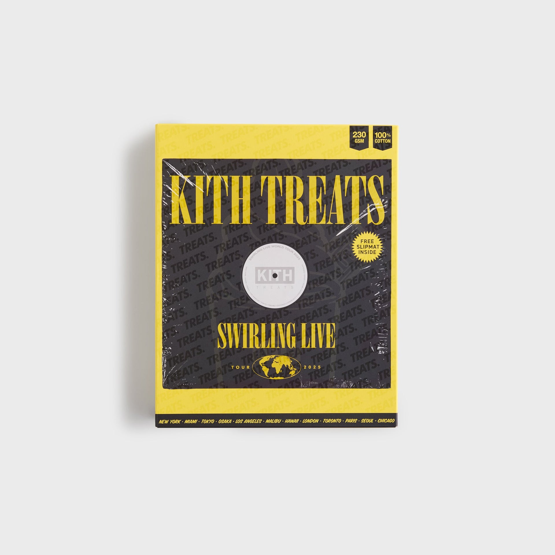 Kith Treats S.W.I.R.L. Tour Vintage Tee - Black