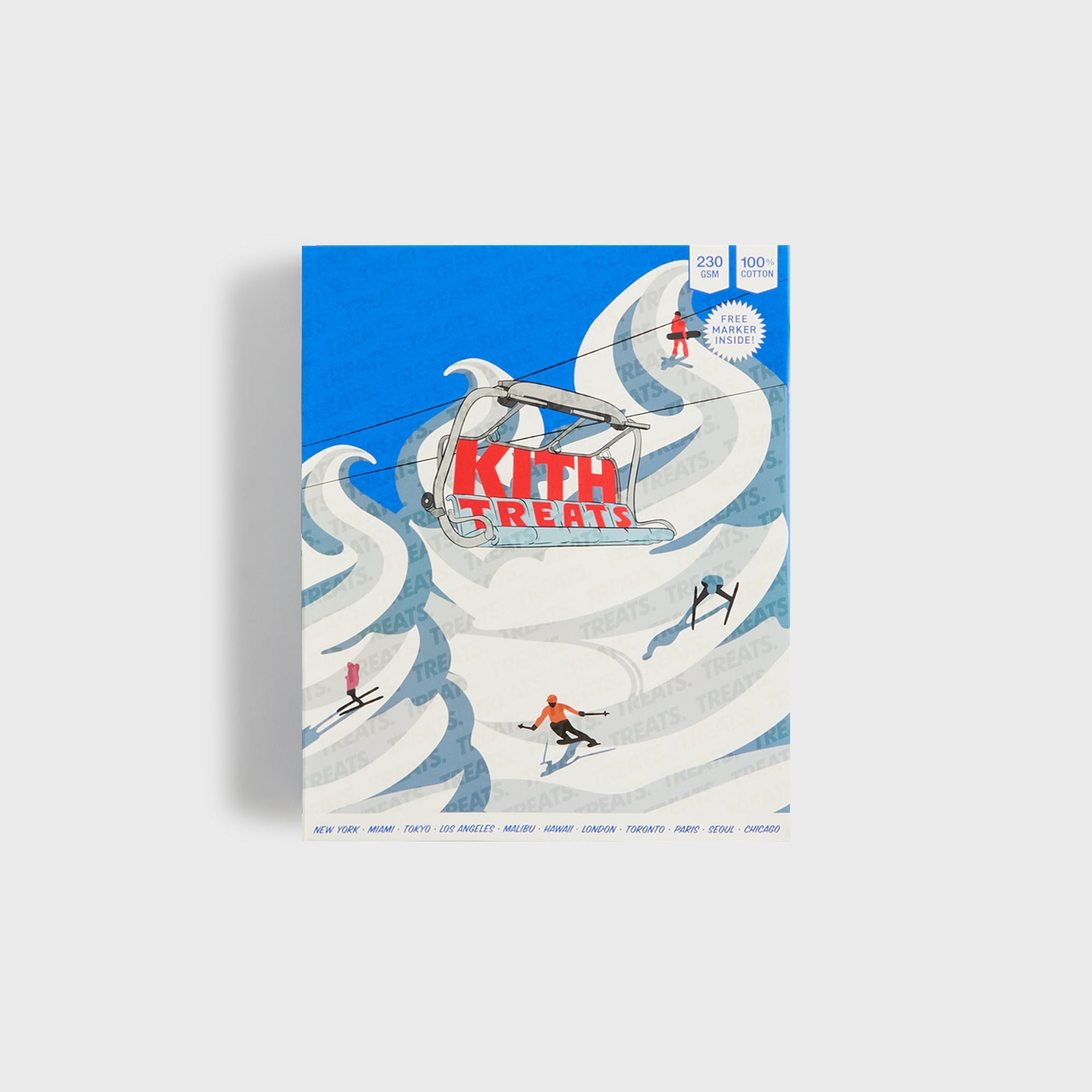 Kith Treats Ski Goggles Tee - Black