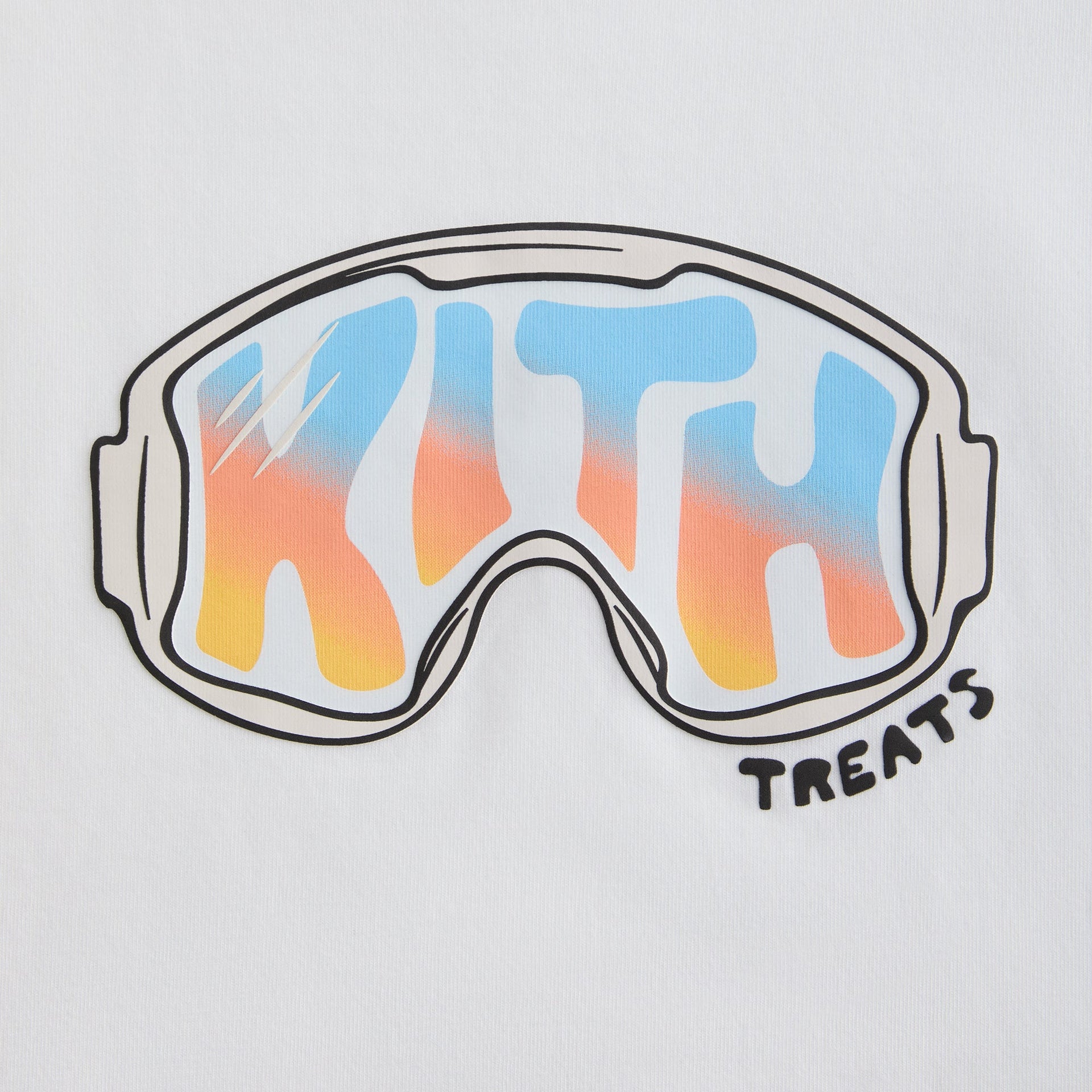 Kith Treats Ski Goggles Tee - White