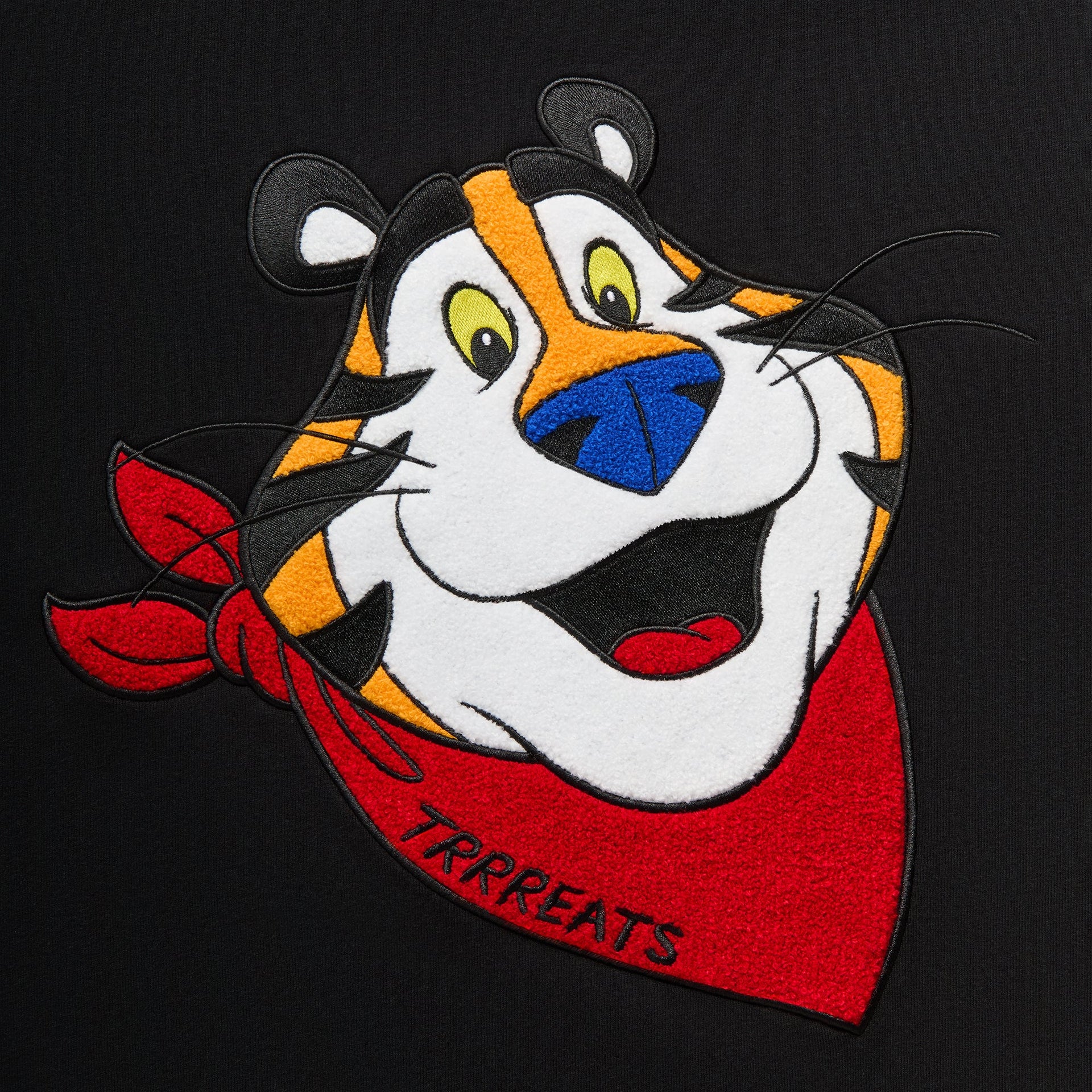 Kith Treats for Kellogg’s Frosted Flakes® Cereal & Tony the Tiger® Tony Nelson Crewneck - Black