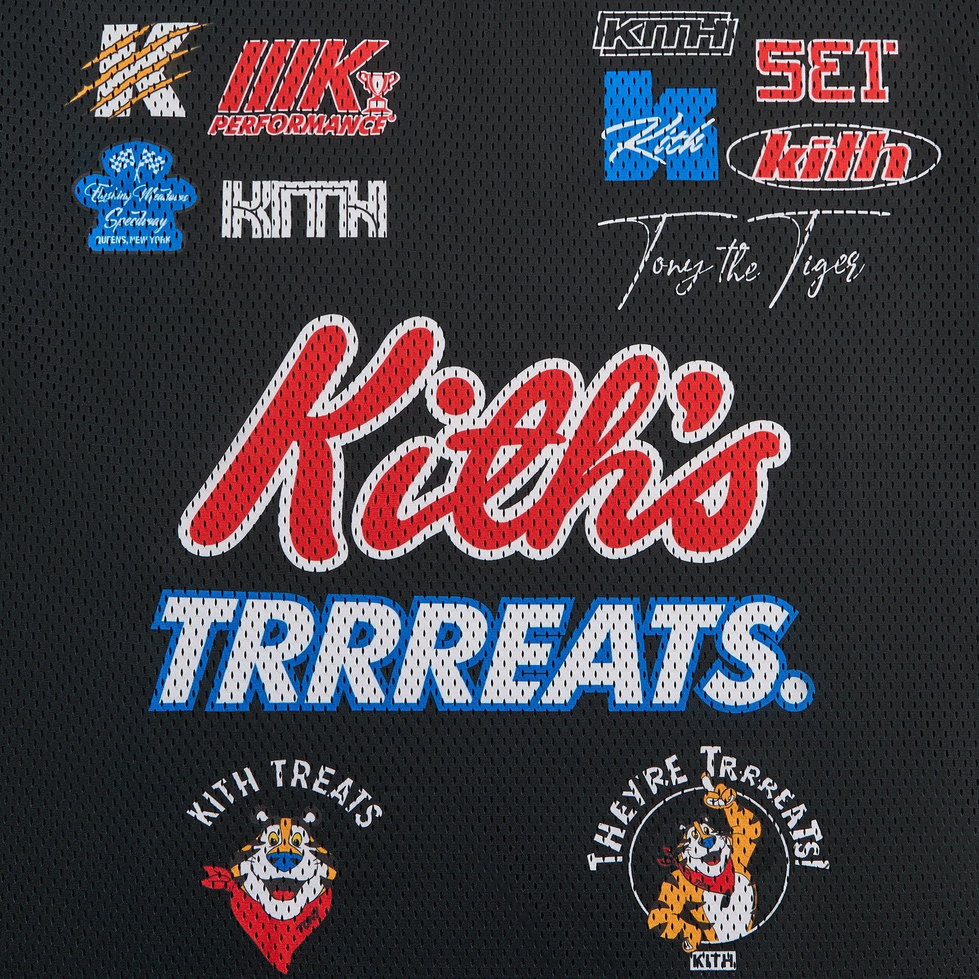 Kith Treats for Kellogg’s Frosted Flakes® Cereal & Tony the Tiger® Agu Jersey - Black