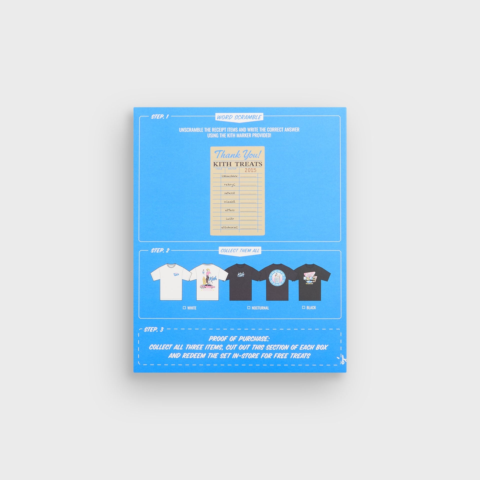 Kith Treats Diner Drive Thru Tee - White