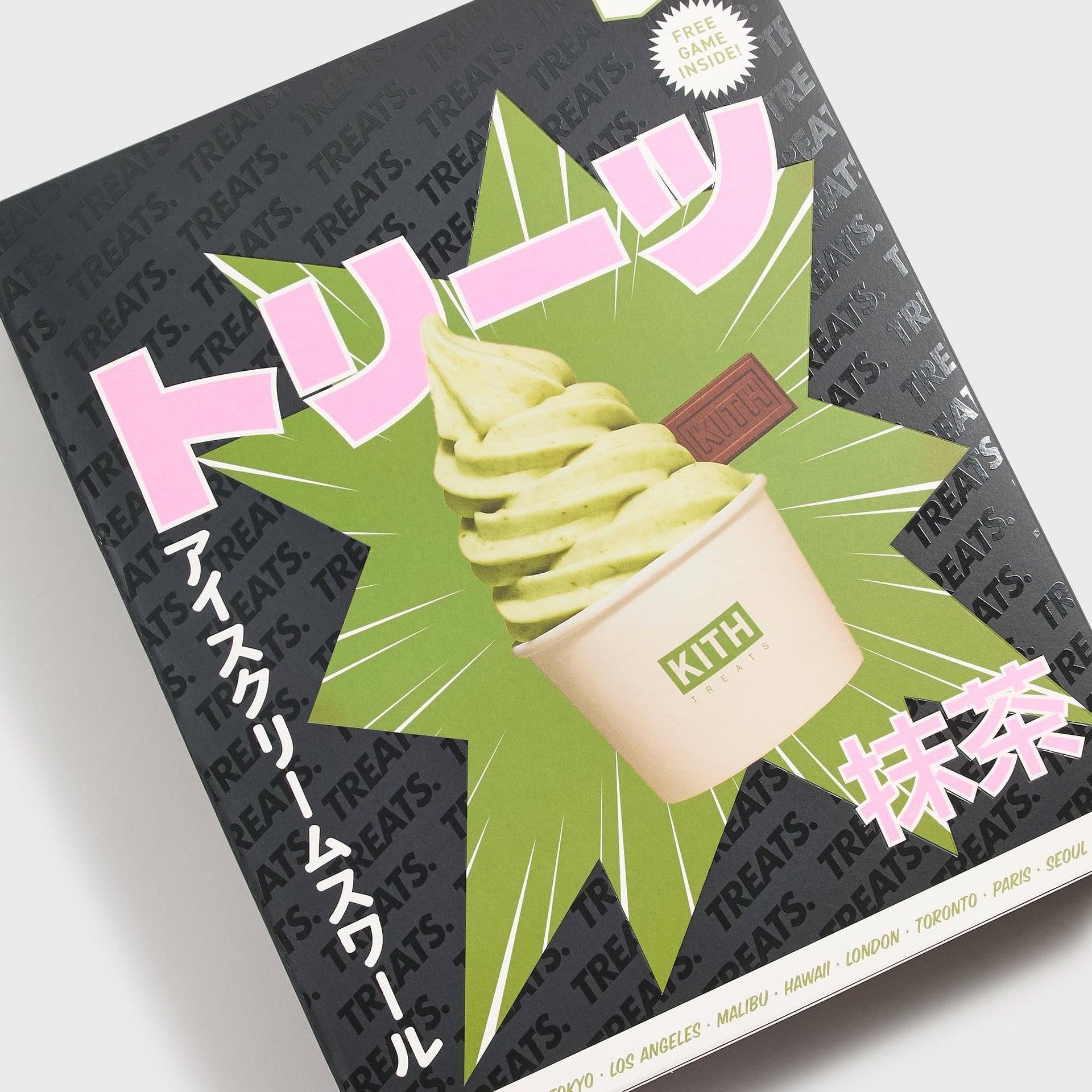 Kith Treats Matcha Poster Tee - Black - PH