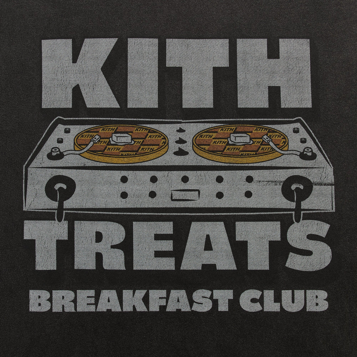 Kith Treats Breakfast Club Vintage Tee - Black
