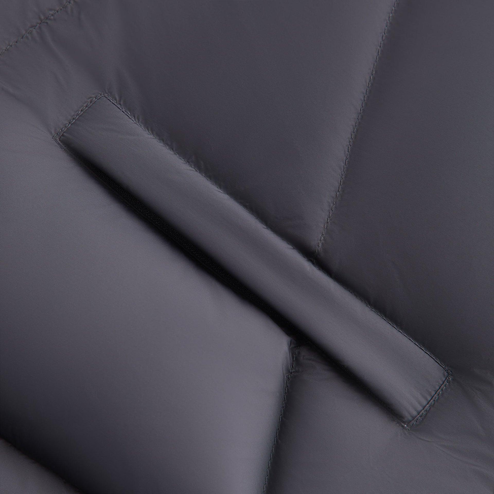 Kith Women Corey Hooded Nylon Puffer - Black