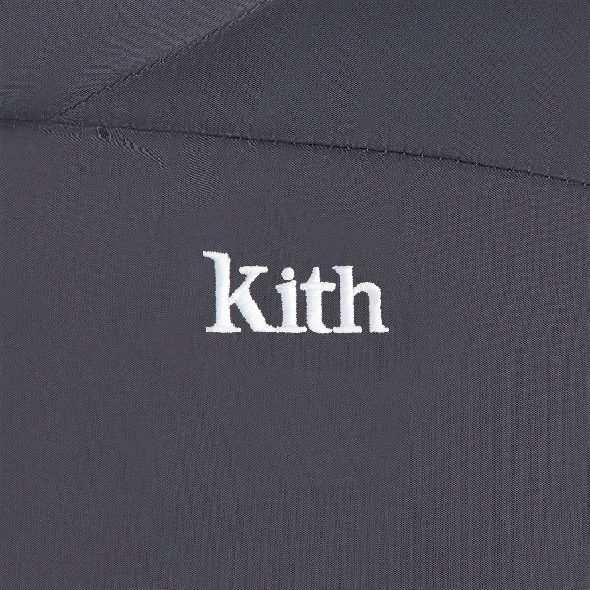 Kith Women Corey Hooded Nylon Puffer - Black