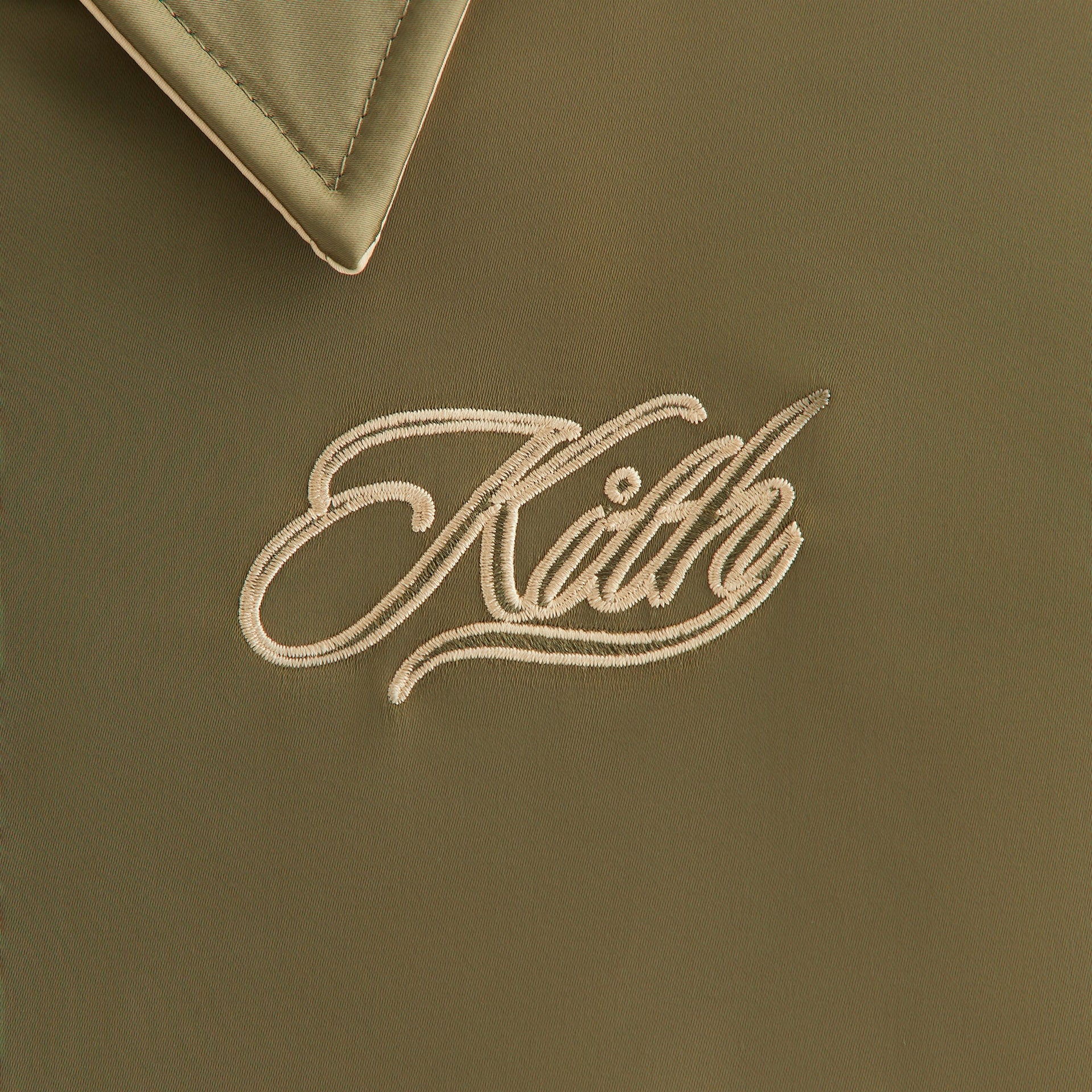 Kith Women Reversible Landry IV Cropped Satin Bomber Jacket - Canopy