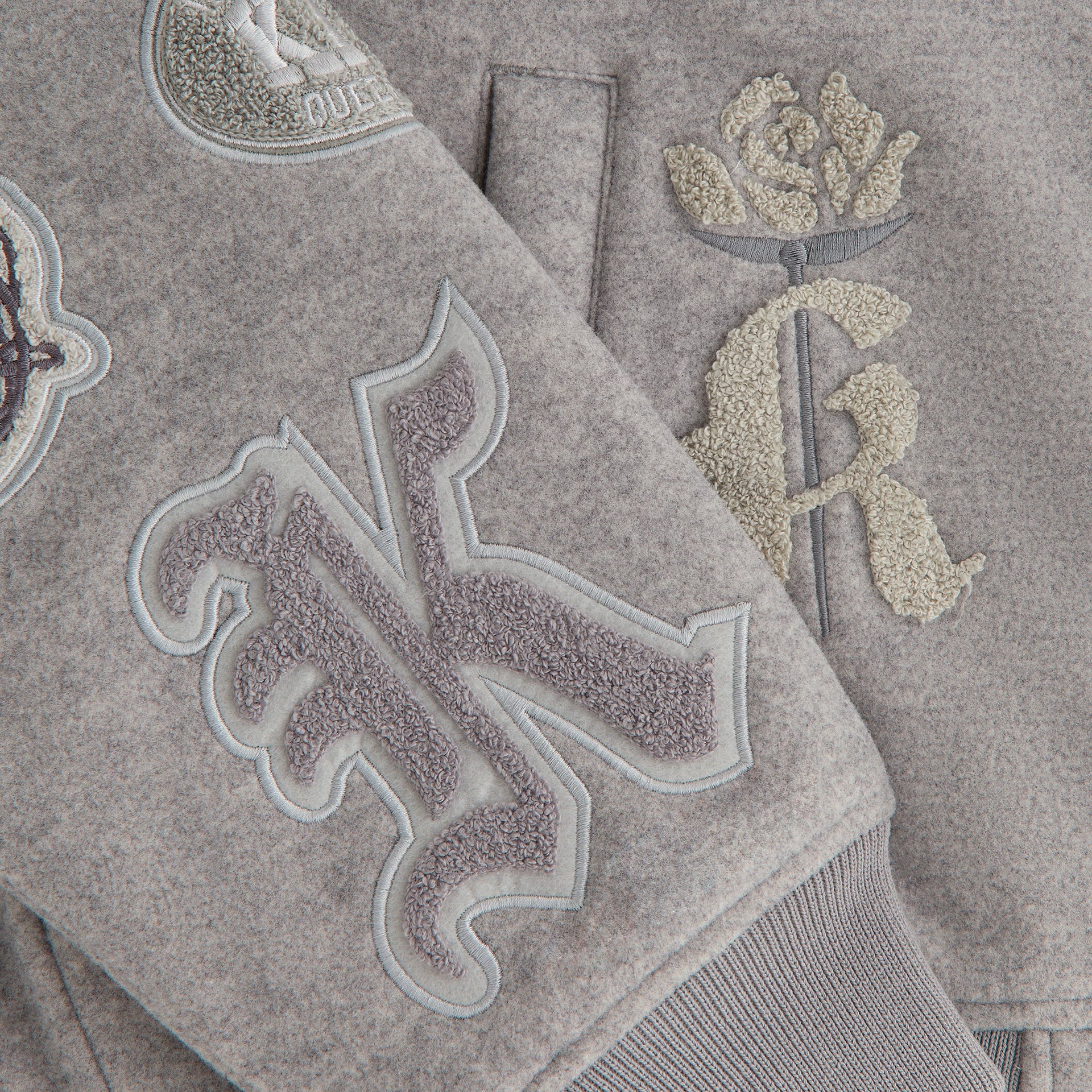 Kith Women Miyo Melton Hooded Jacket - Hallow