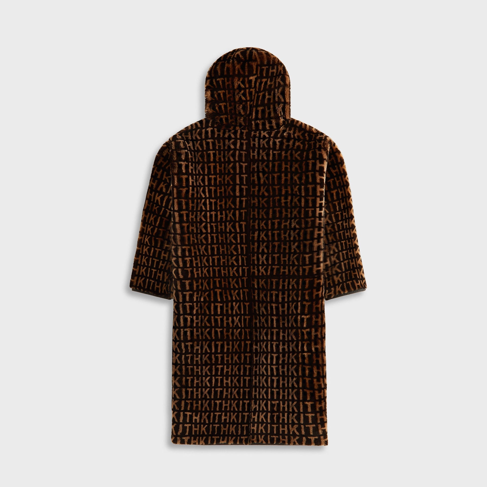 Kithmas Women Monogram Shearling Coat - Legacy