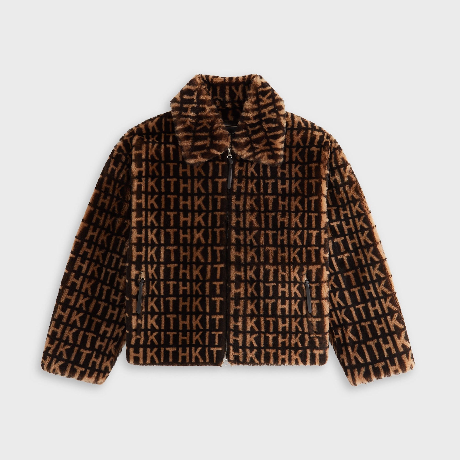Kith Women Waylon II Shearling Monogram Jacket - Legacy