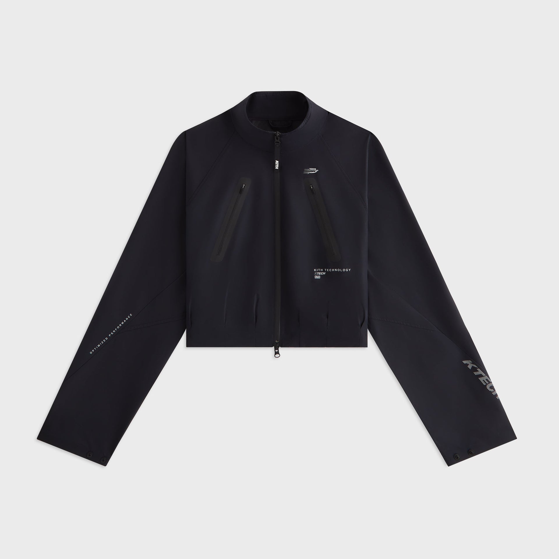 Kith Women Binx Bolero Track Jacket - Black