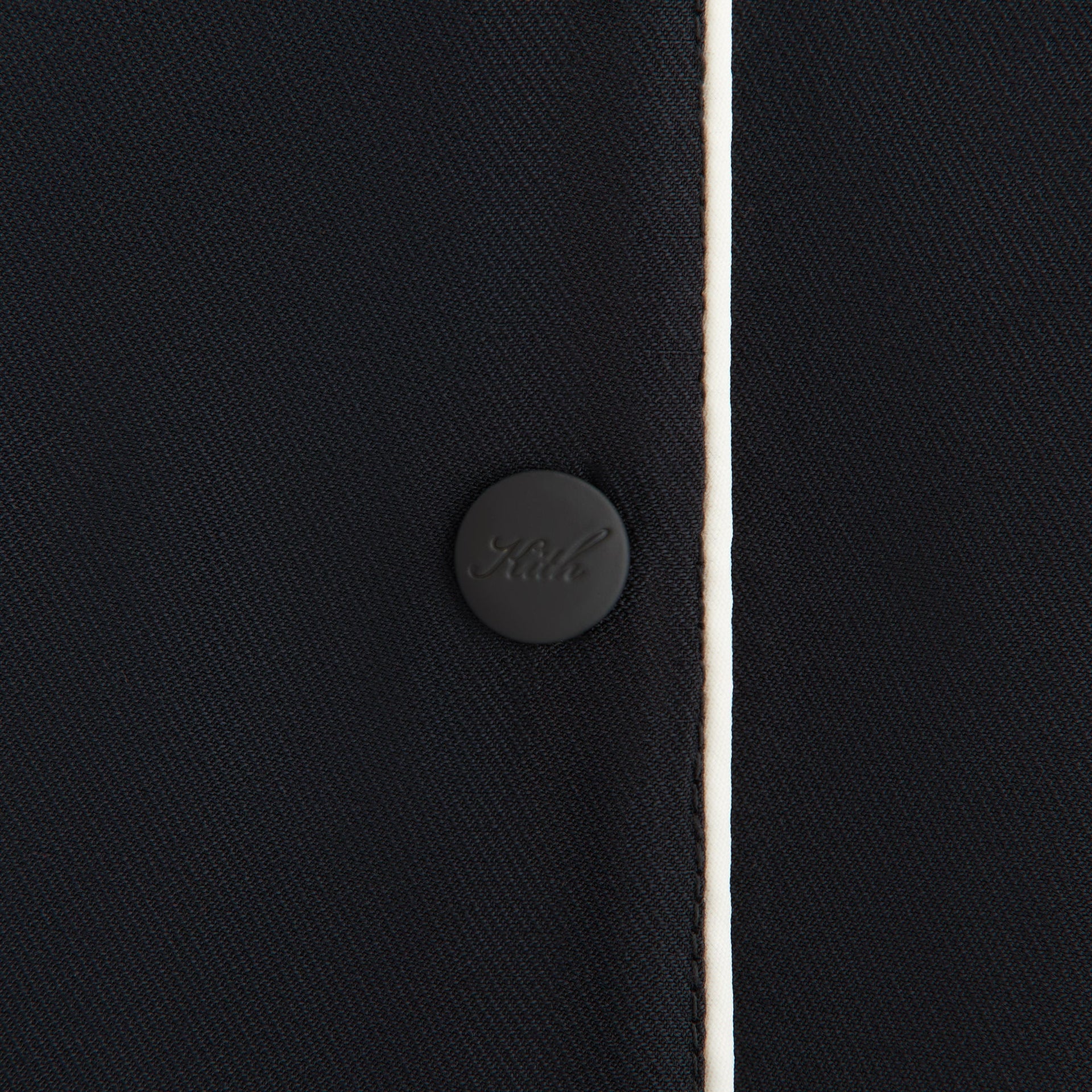 Kith Women Elena Snap Front Shirt - Black