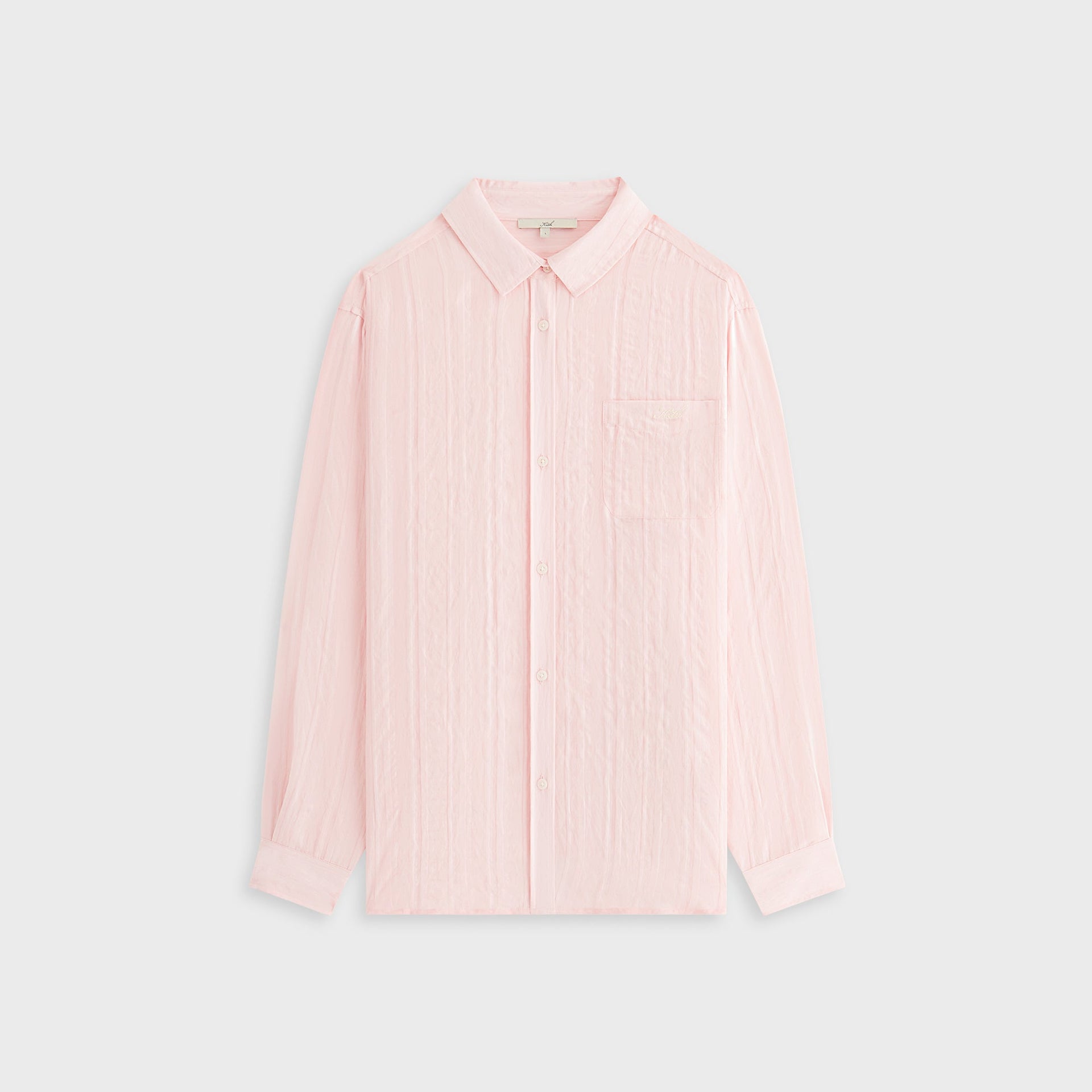 Kith Women Ora II Sheer Stripe Shirt - Abelia