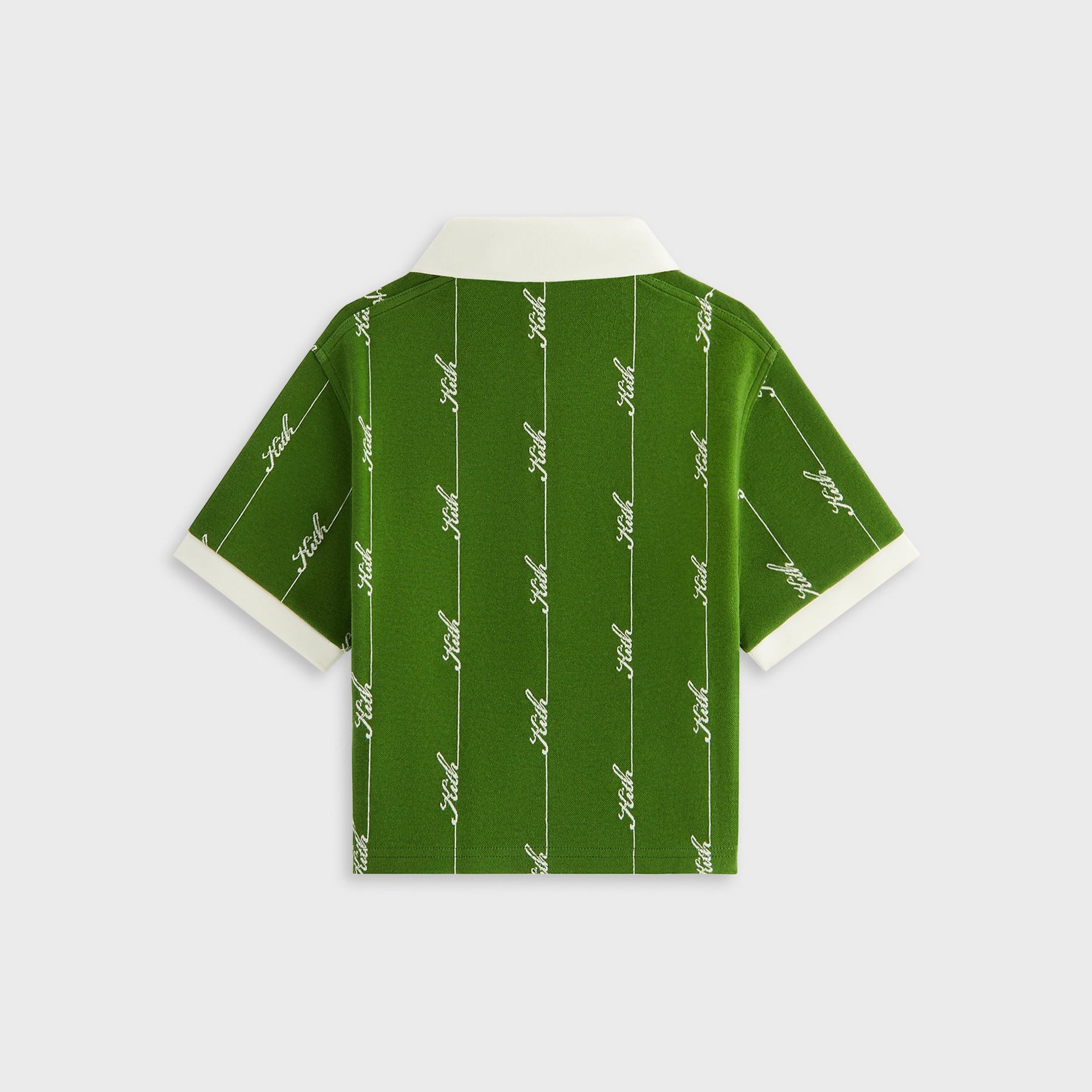 Kith Women Taylen Pique Logo Knit Polo - Turf