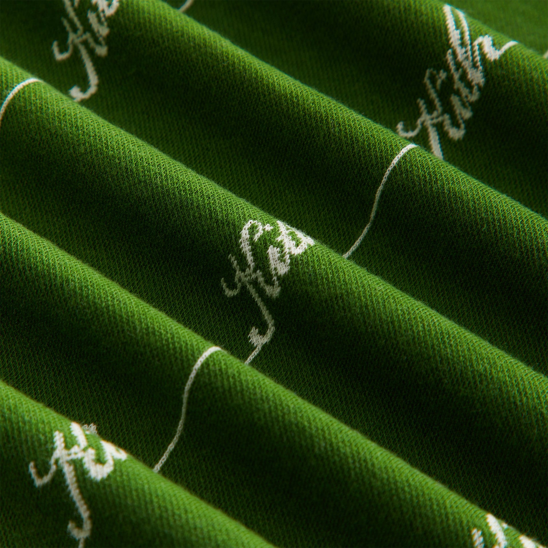 Kith Women Taylen Pique Logo Knit Polo - Turf