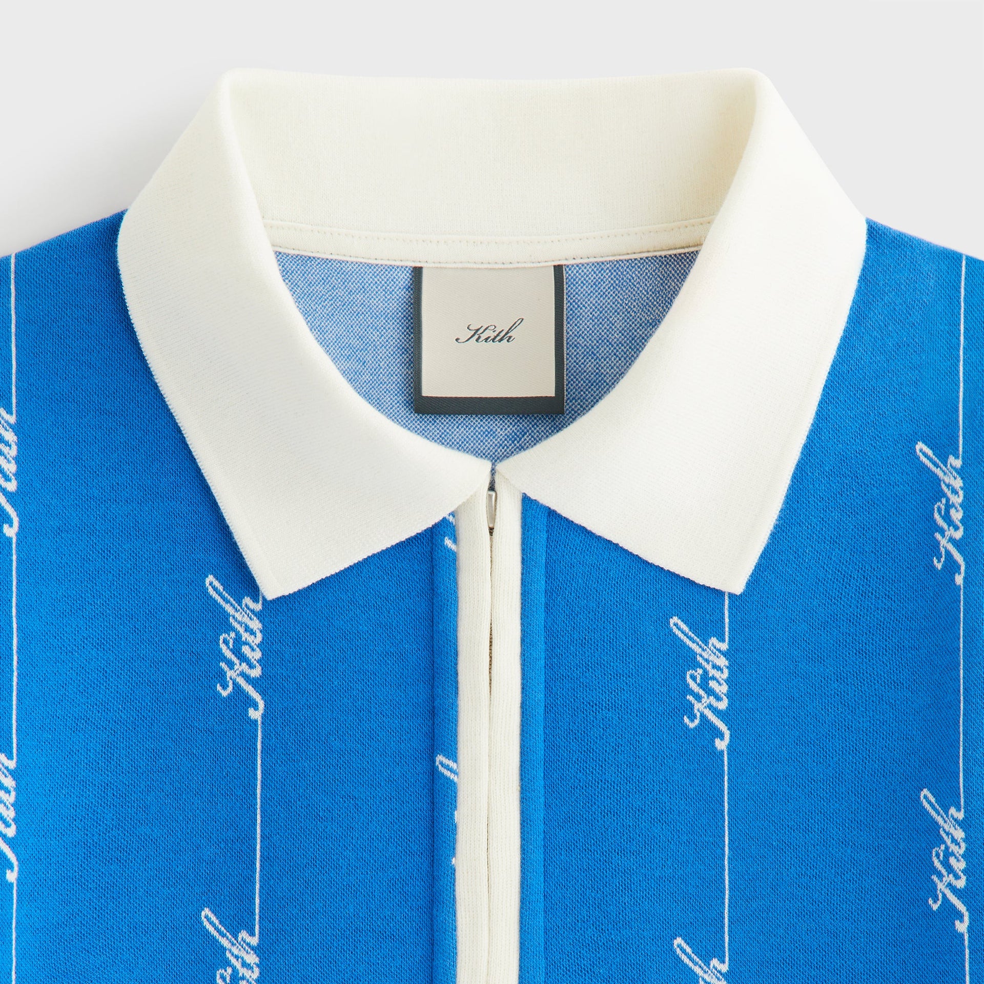 Kith Women Taylen Pique Logo Knit Polo - Royal