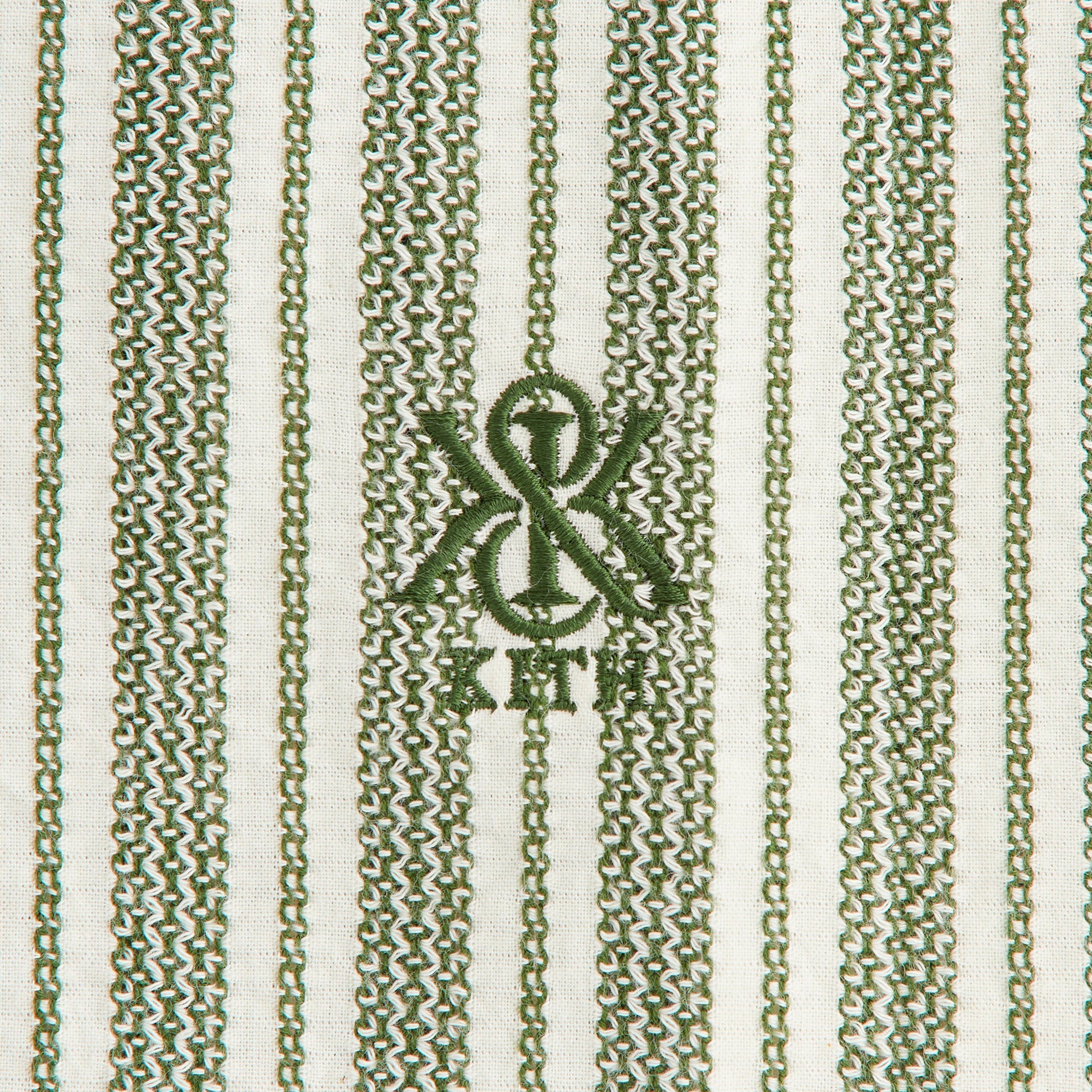 Kith Women Ora II Dobby Stripe Shirt - Turf