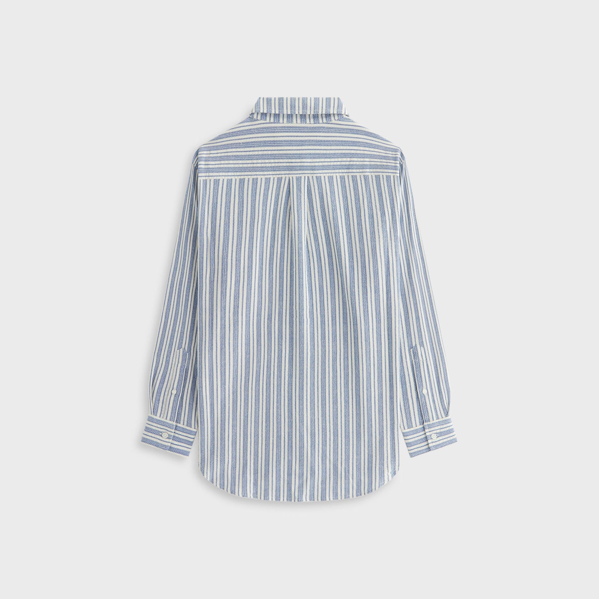 Kith Women Ora II Dobby Stripe Shirt - Royal