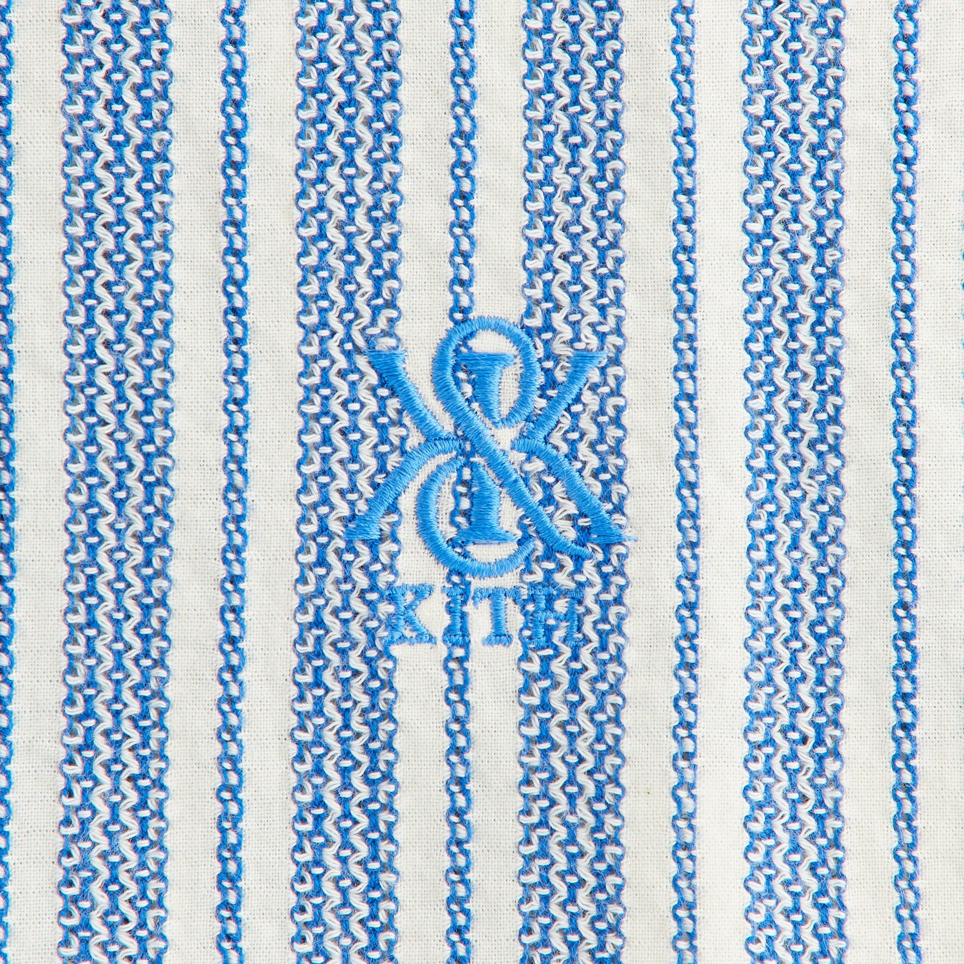 Kith Women Ora II Dobby Stripe Shirt - Royal