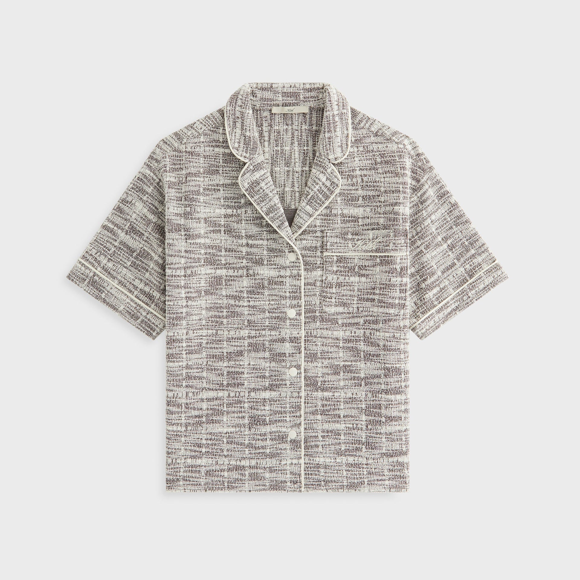 Kith Women Tweed Camp Shirt - Kindling