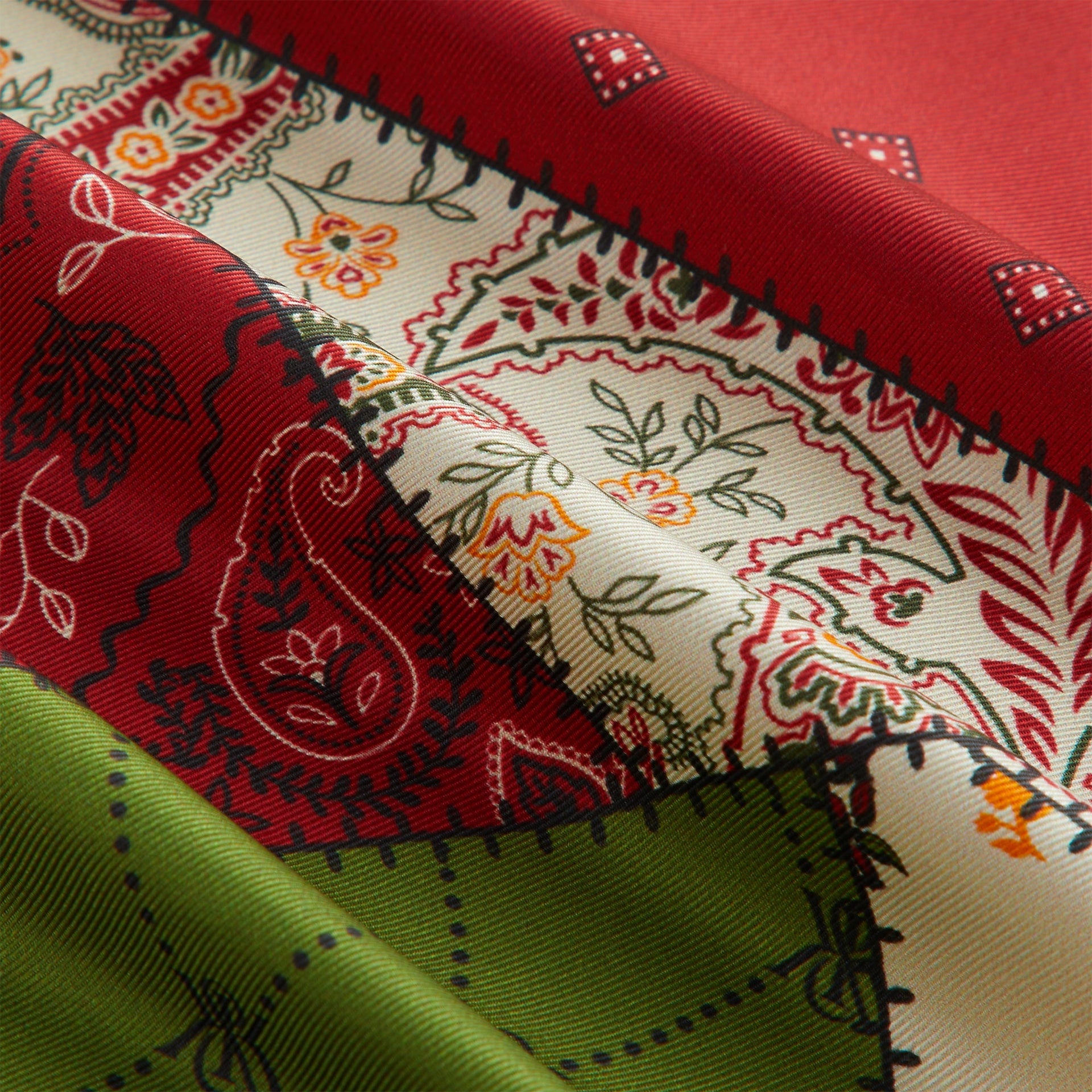 Kith Women Siena Patchwork Print Shirt - Kyoho