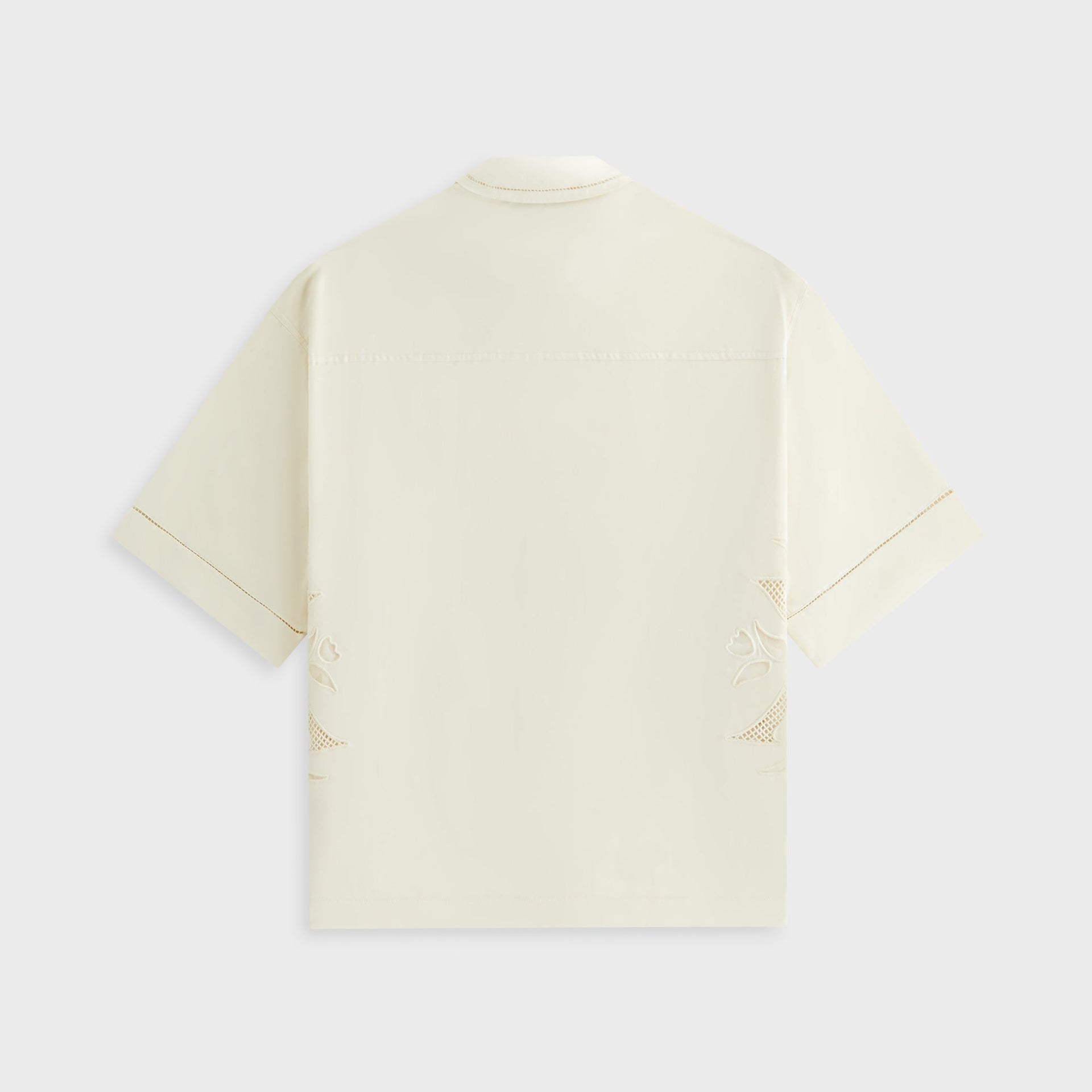 Kith Women Mari Broderie Crest Shirt - Waffle