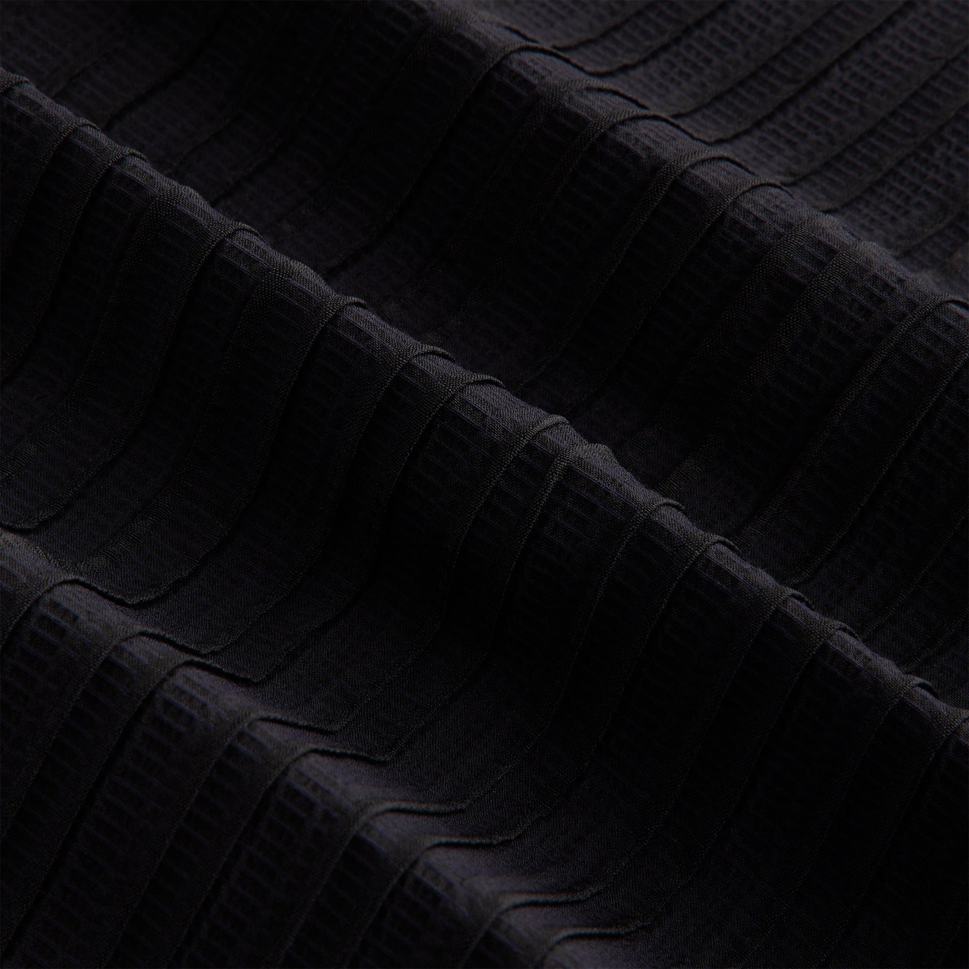 Kith Women Elvira Plisse Button Down Shirt - Ink