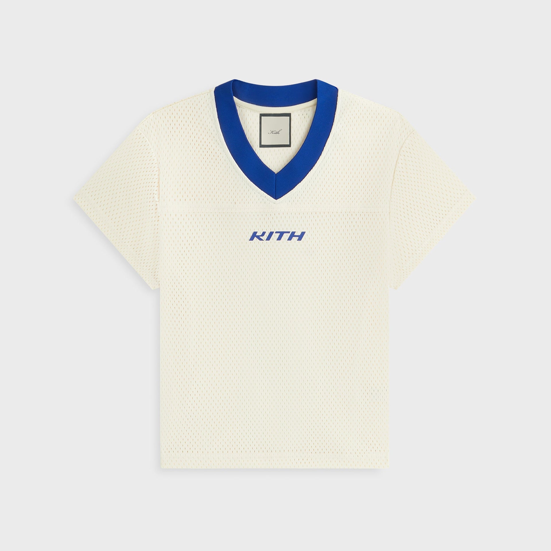 Kith Women Nicci Mesh Football Jersey - Sandrift