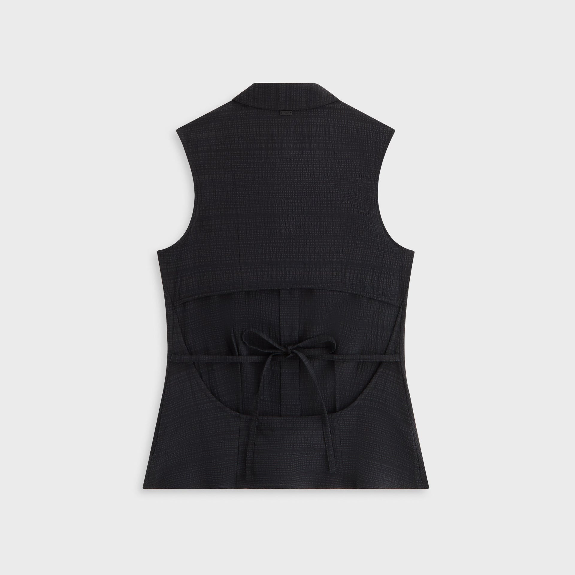Kith Women Aki Backless Button Down Tank - Black