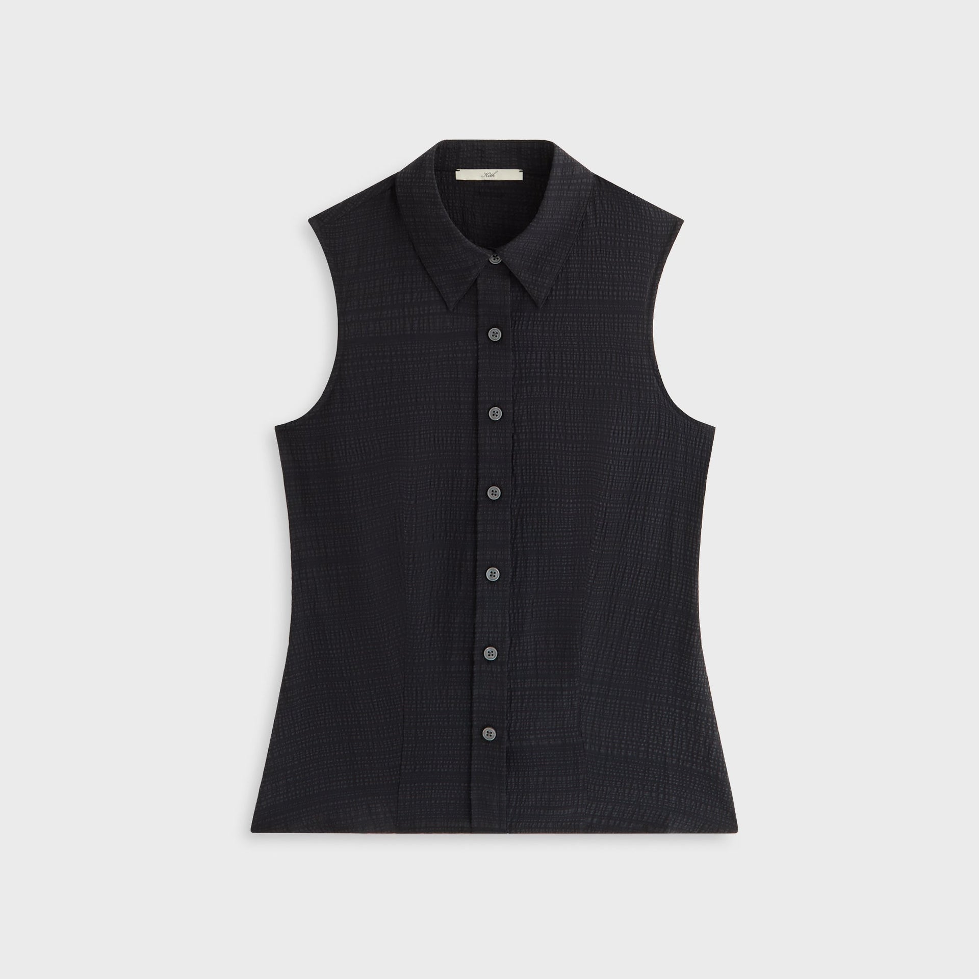 Kith Women Aki Backless Button Down Tank - Black