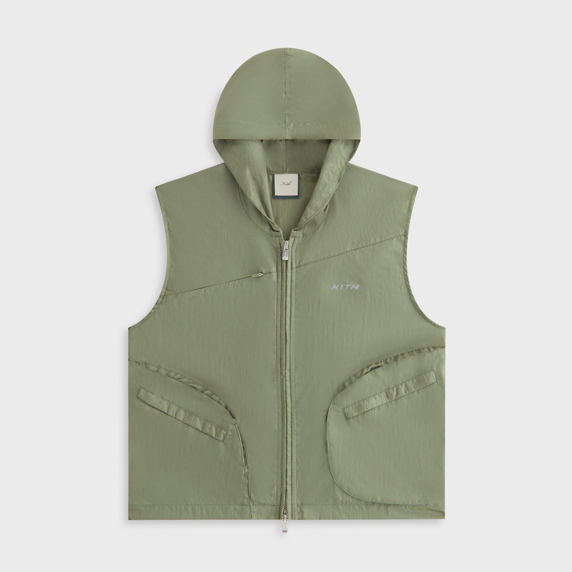 Kith Women Verena Sporty Hoodie Vest - Bay Breeze