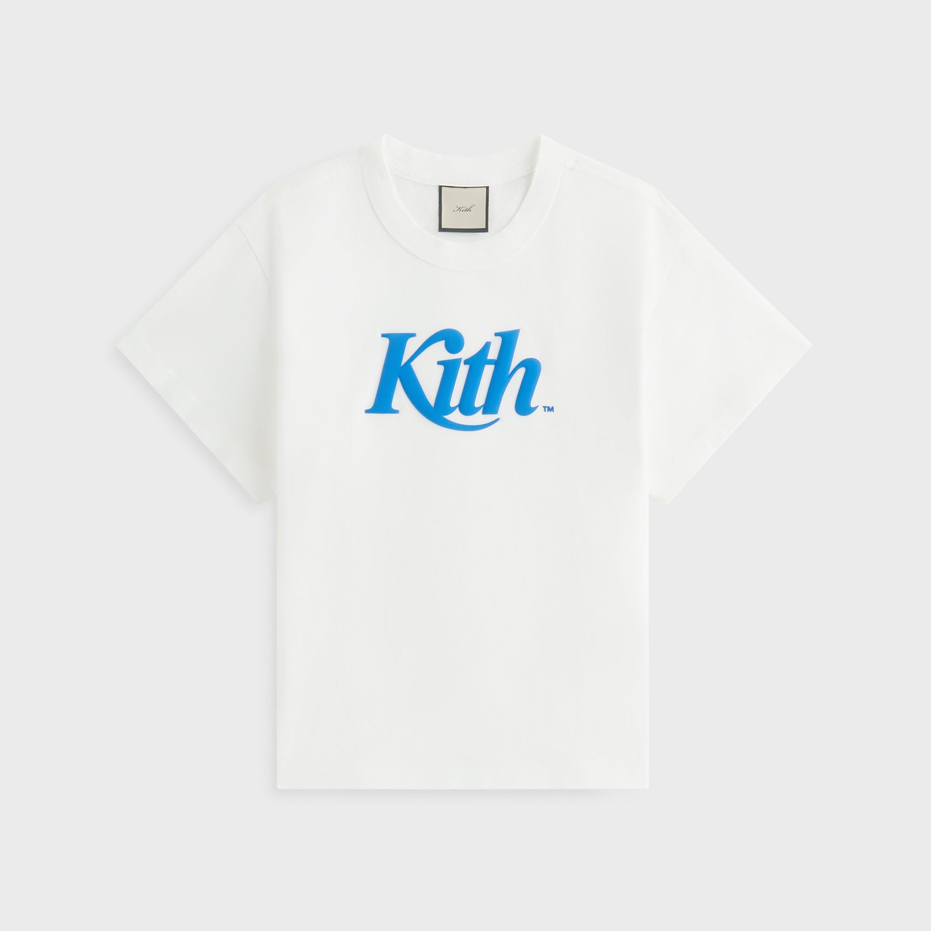 Kith Women Swash Logo Mulberry Vintage Tee - White